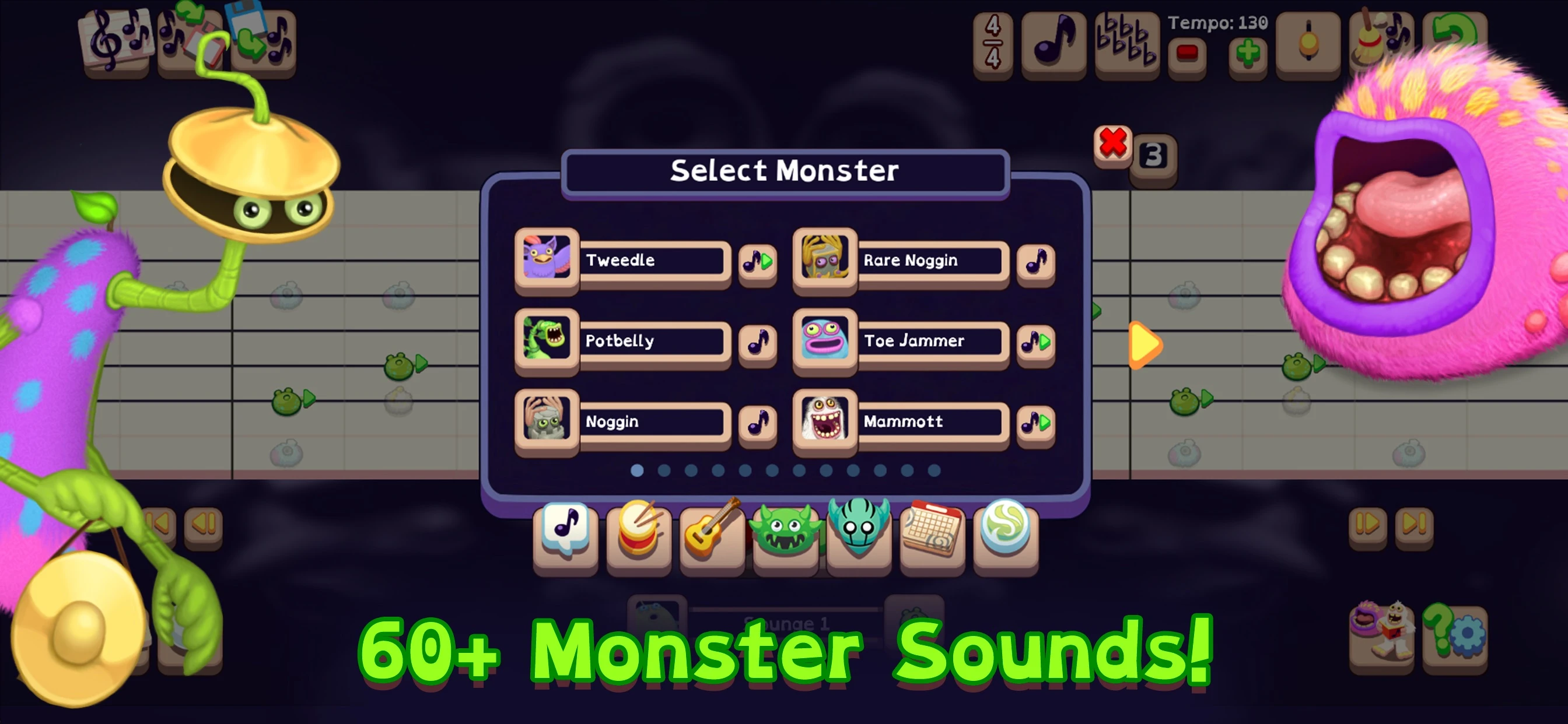 My Singing Monsters Composer app store screenshot 4 — Games (iOS)