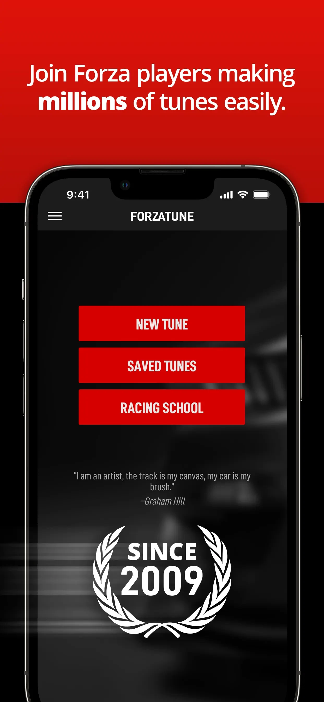 ForzaTune Pro app store screenshot 2 — Utilities (iOS)