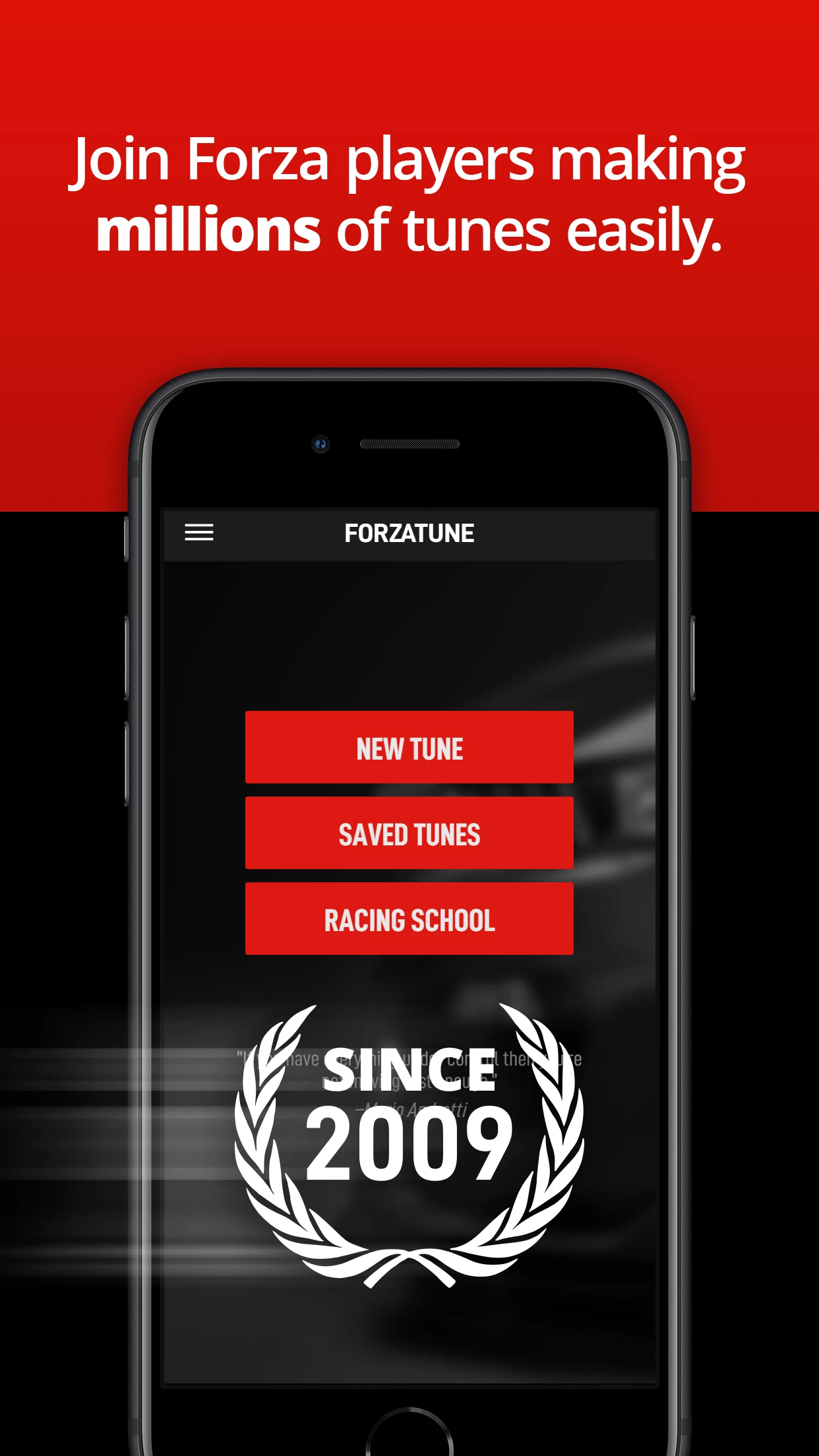 ForzaTune Pro app store screenshot 2 — Utilities (iOS)