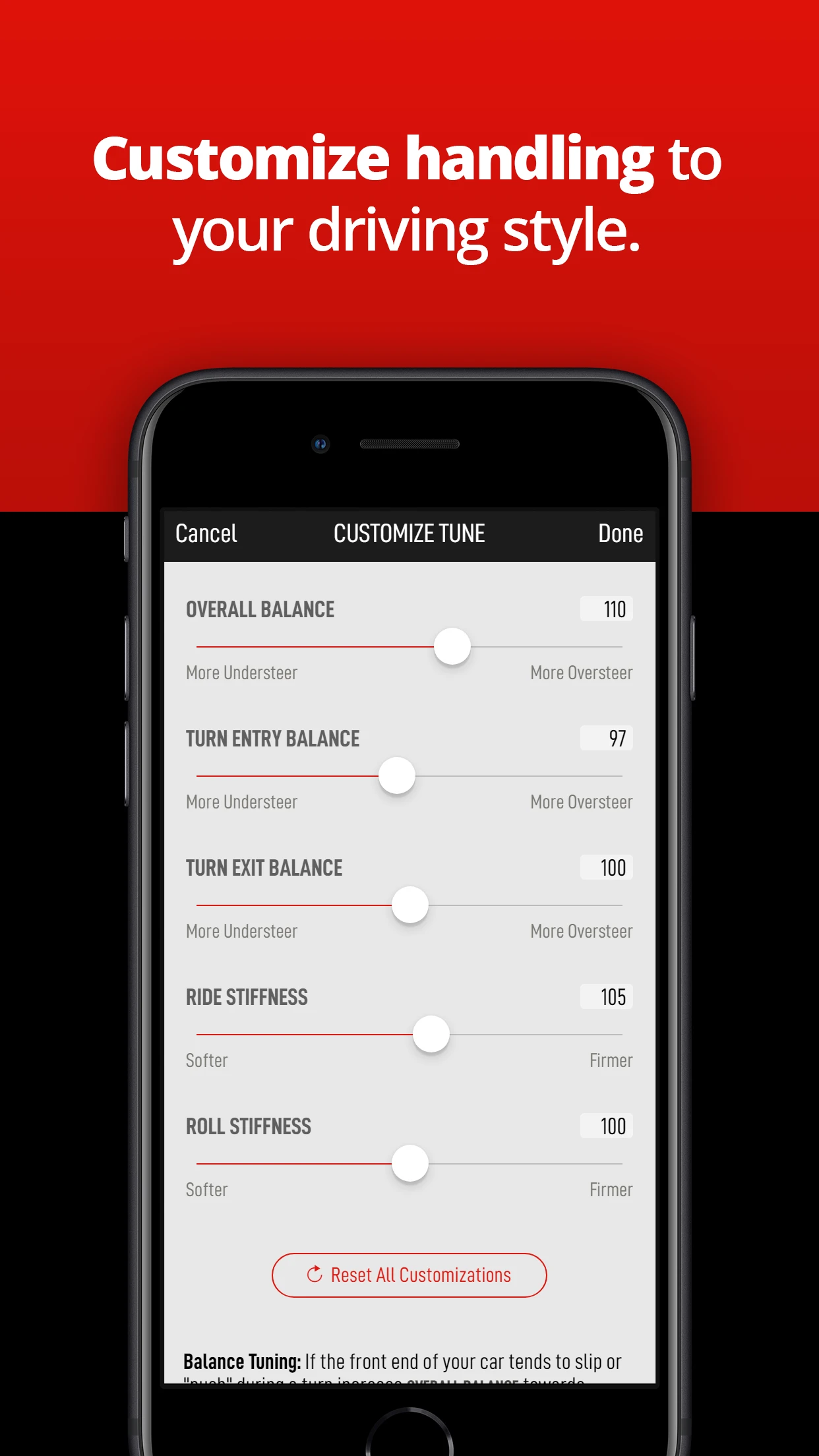 ForzaTune Pro app store screenshot 5 — Utilities (iOS)