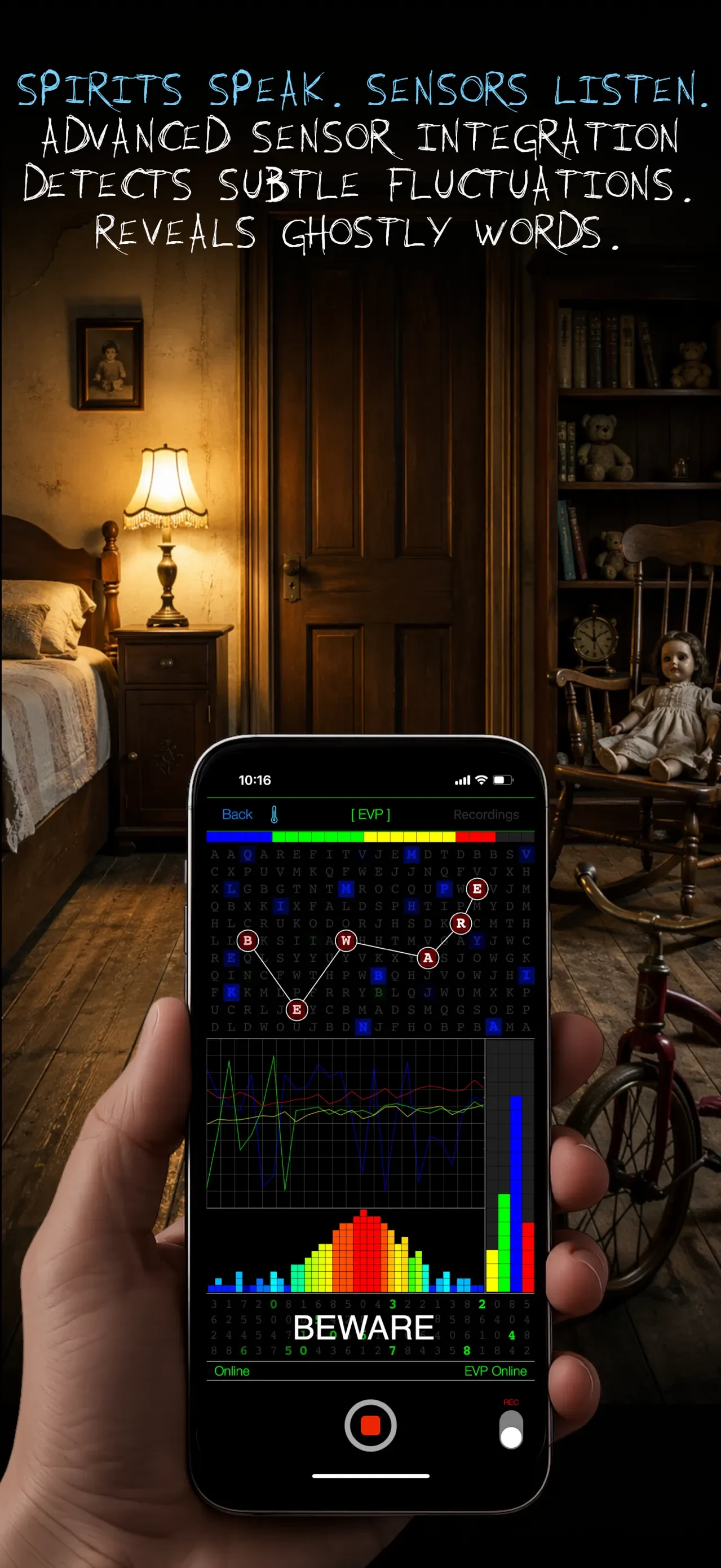 Ghost Science M3 app store screenshot 3 — Entertainment (iOS)