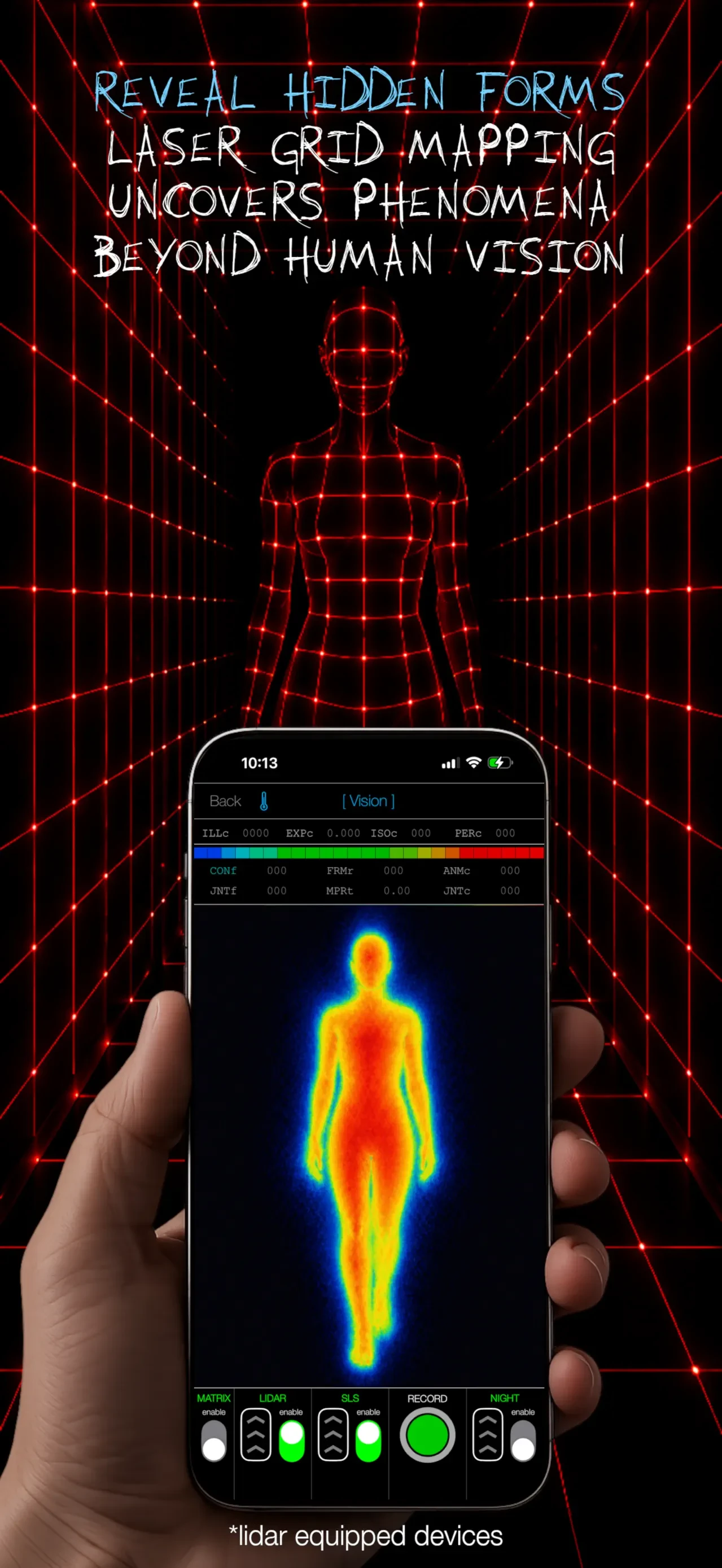 Ghost Science M3 app store screenshot 4 — Entertainment (iOS)