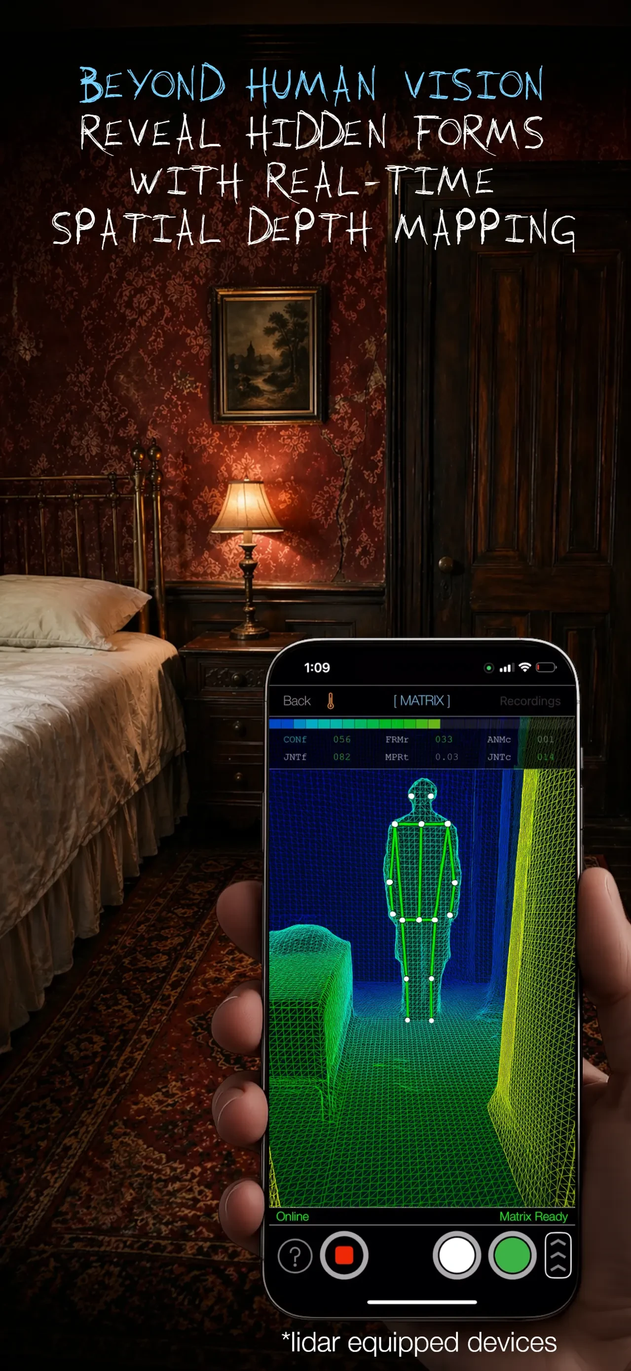 Ghost Science M3 app store screenshot 6 — Entertainment (iOS)