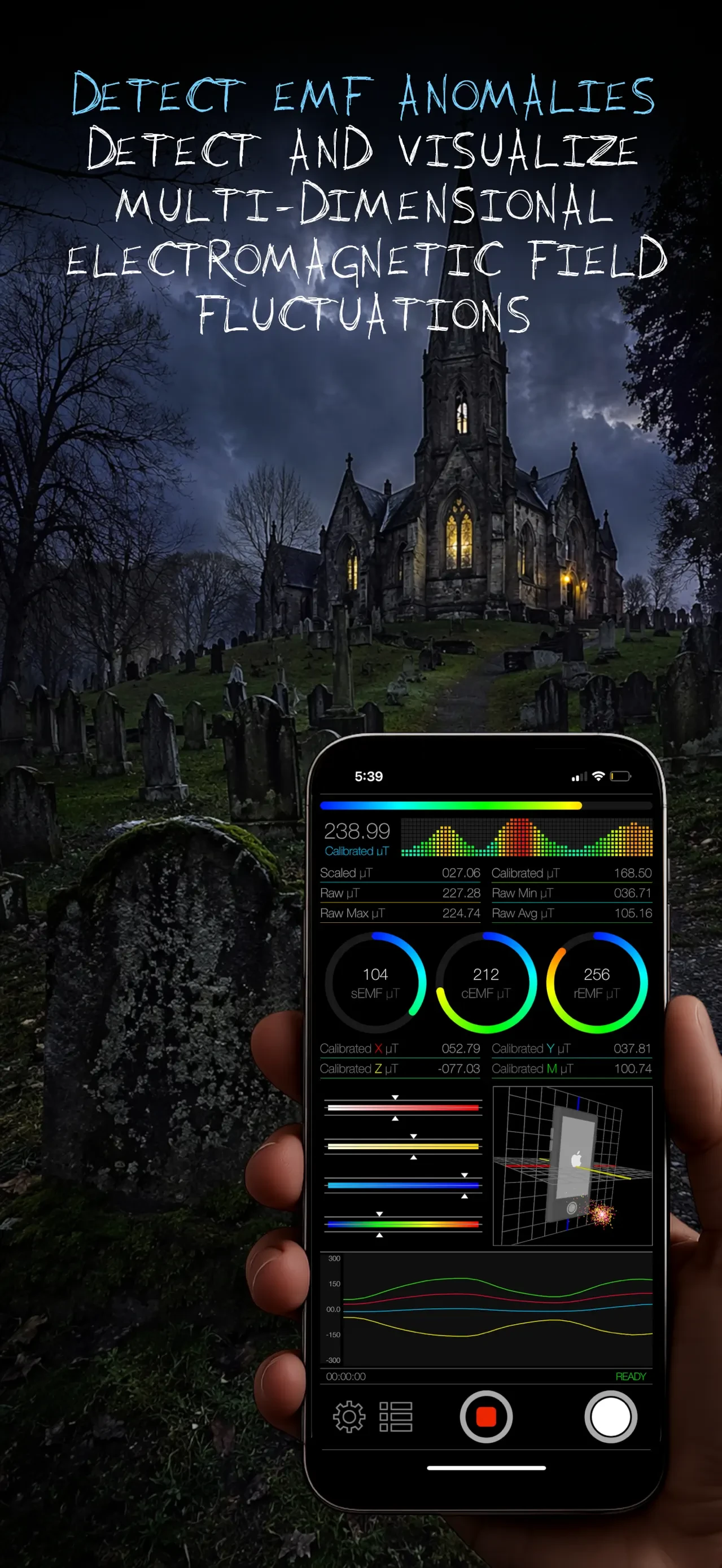 Ghost Science M3 app store screenshot 7 — Entertainment (iOS)