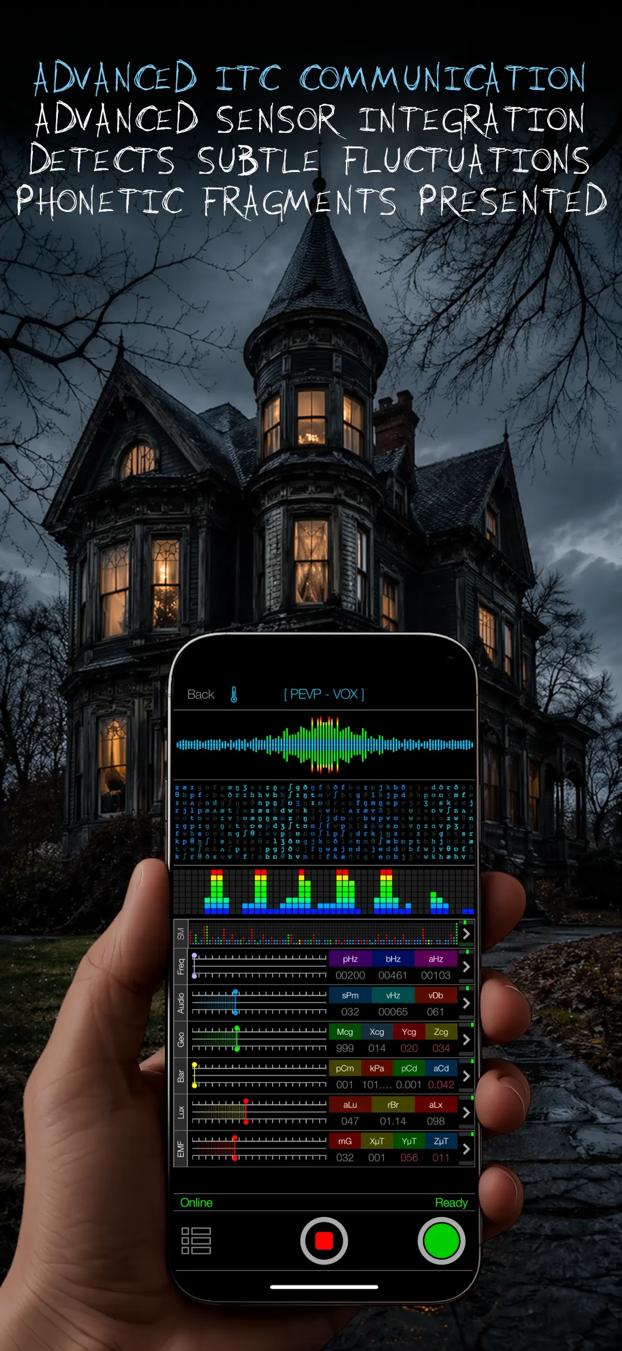 Ghost Science M3 app store screenshot 8 — Entertainment (iOS)