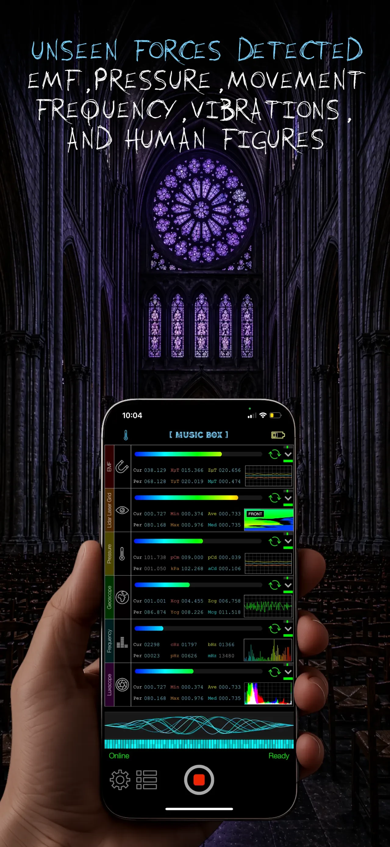 Ghost Science M3 app store screenshot 9 — Entertainment (iOS)