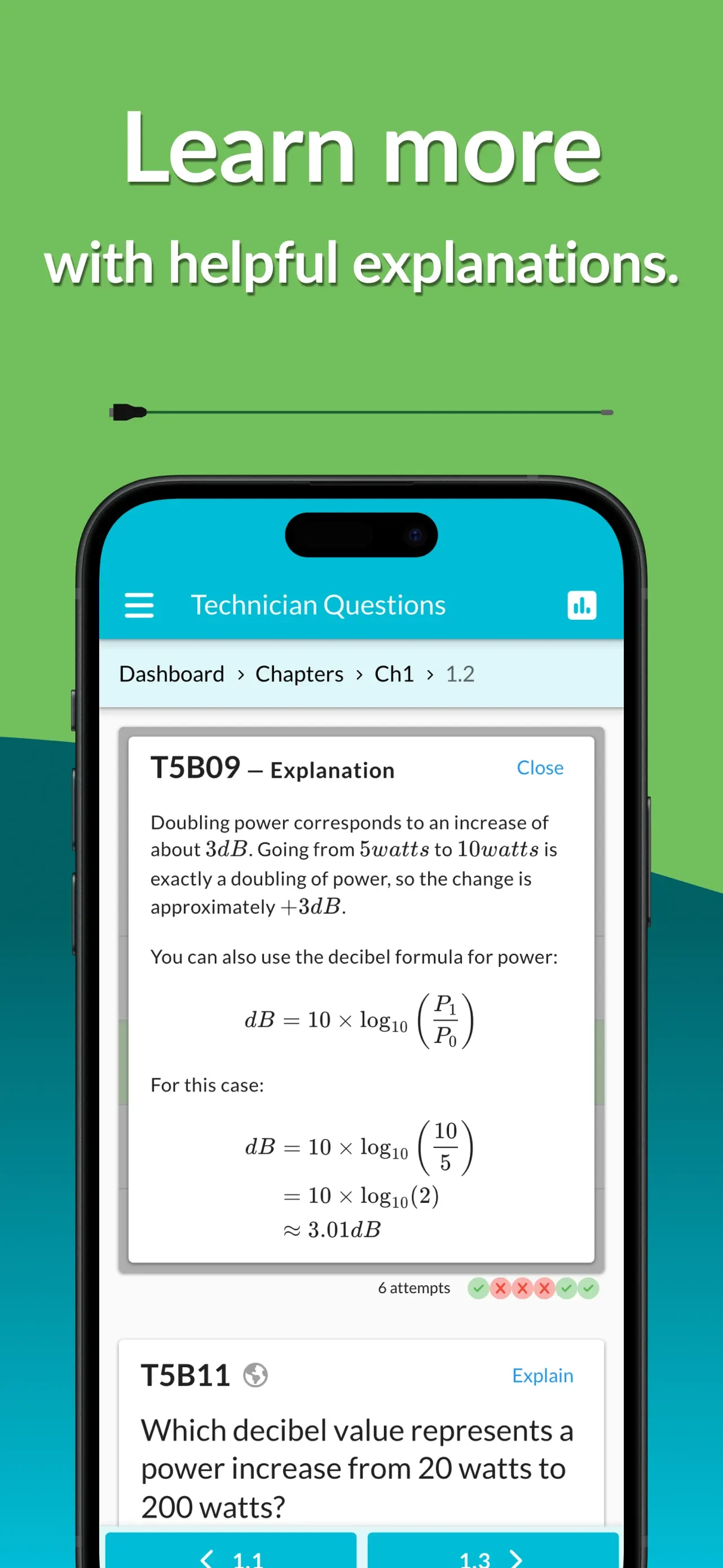HamStudy.org app store screenshot 5 — Education (iOS)