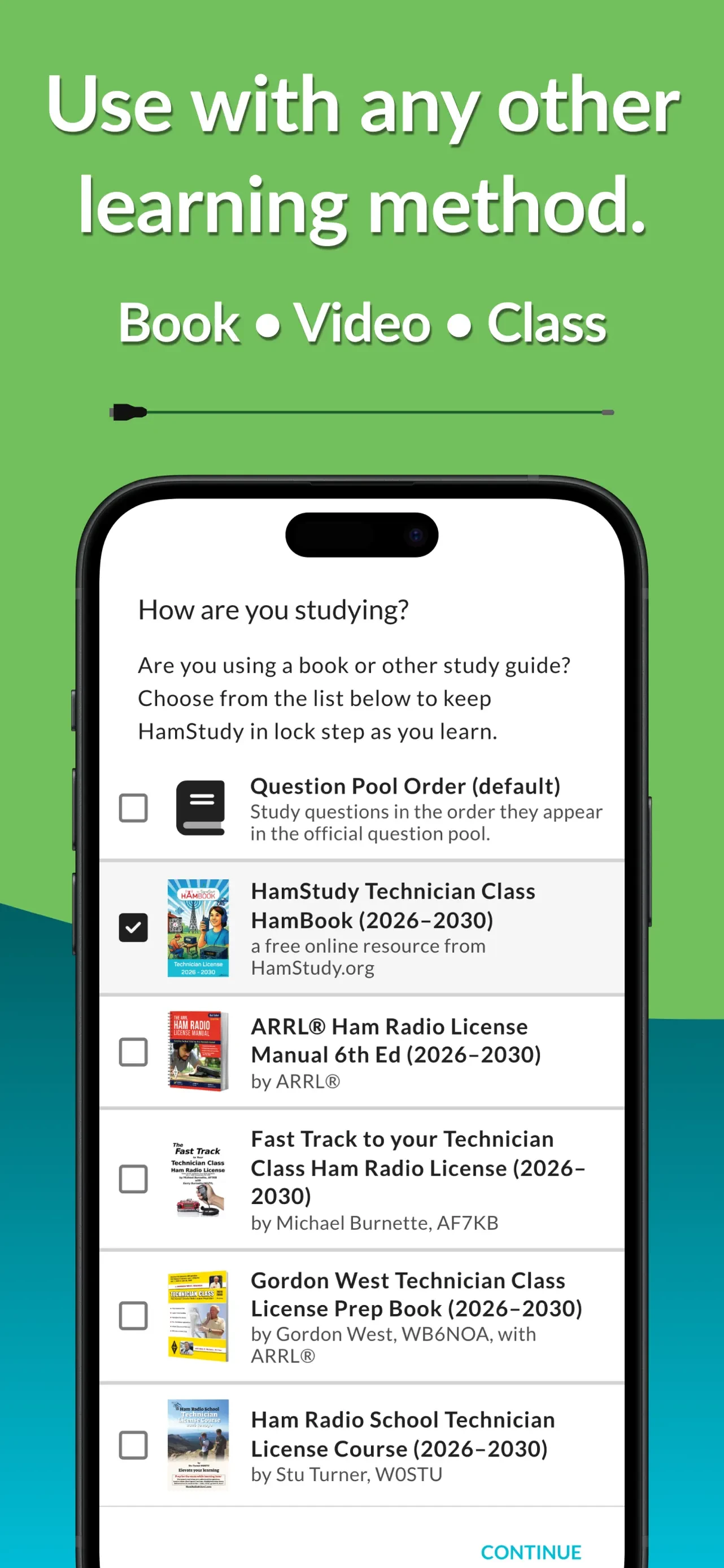 HamStudy.org app store screenshot 6 — Education (iOS)