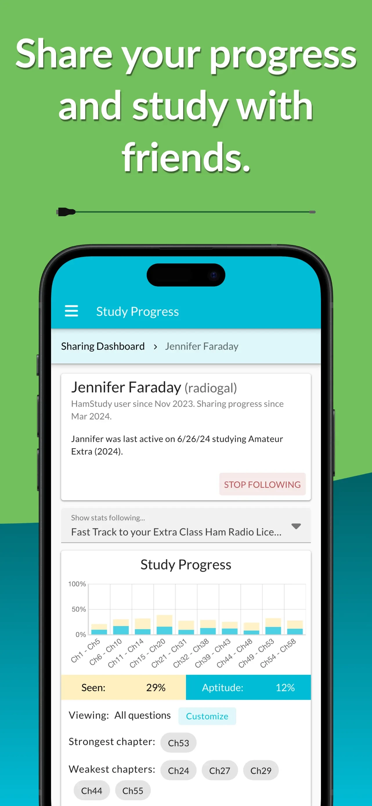 HamStudy.org app store screenshot 7 — Education (iOS)