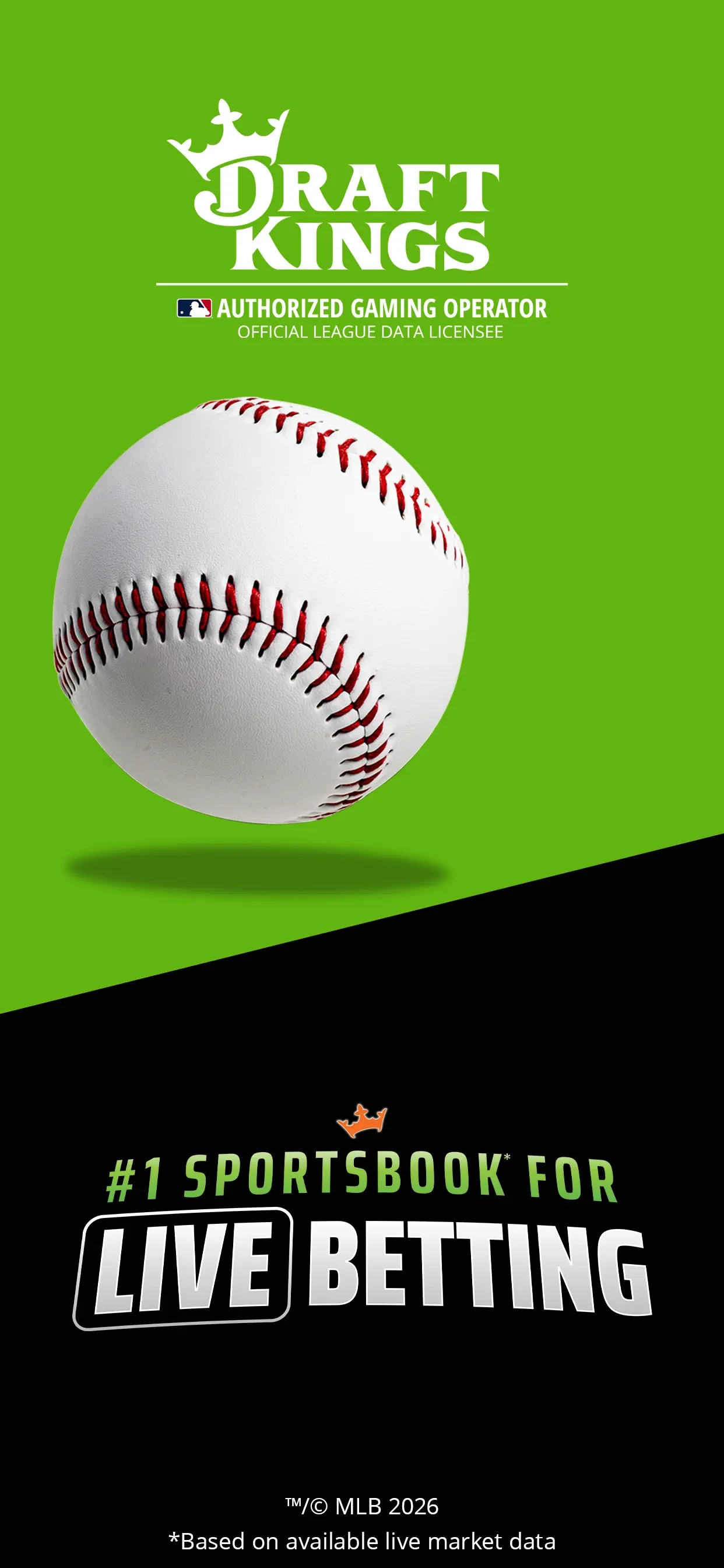 DraftKings: Sports & Casino app store screenshot 1 — Unknown (iOS)