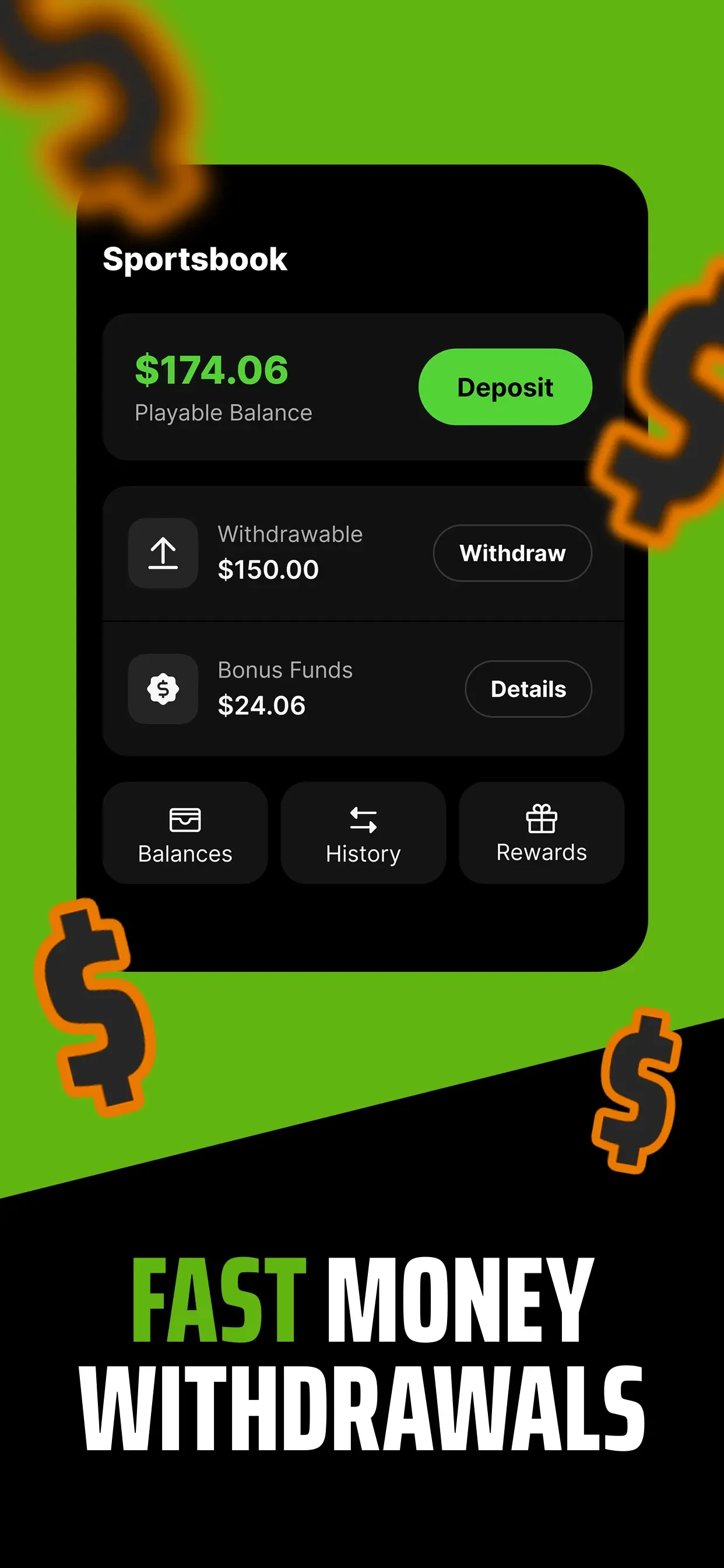 DraftKings: Sports & Casino app store screenshot 5 — Unknown (iOS)