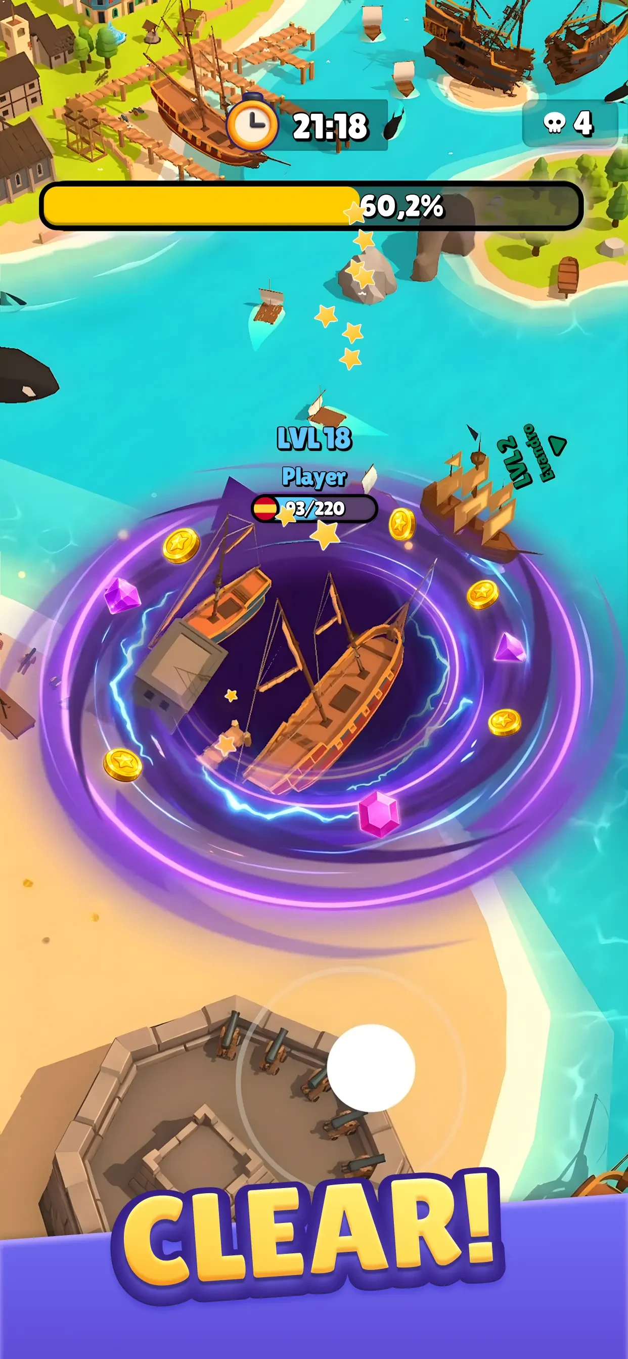 Hole.io app store screenshot 3 — Games (iOS)