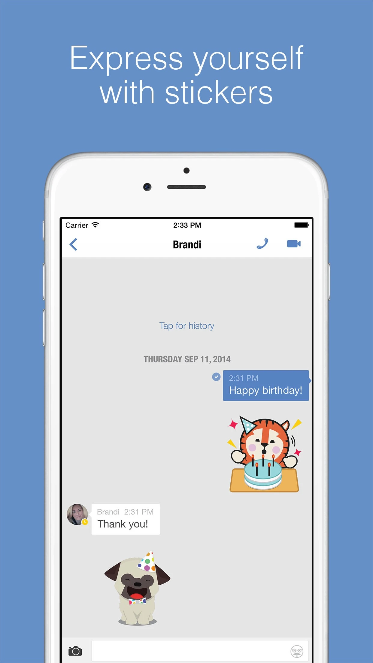 imo video calls and chat HD app store screenshot 4 — Social Networking (iOS)