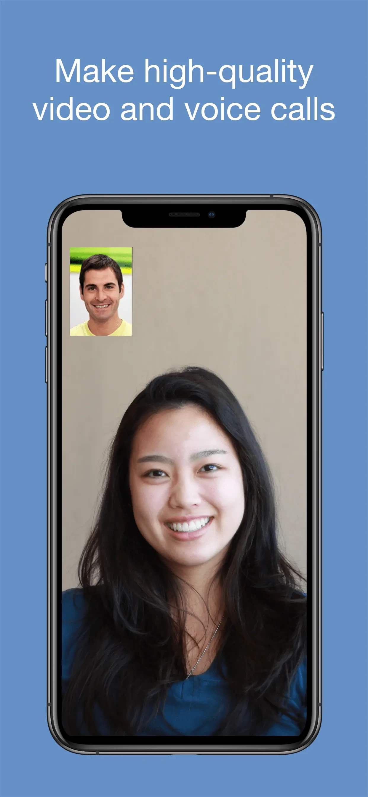 imo video calls and chat HD app store screenshot 1 — Social Networking (iOS)