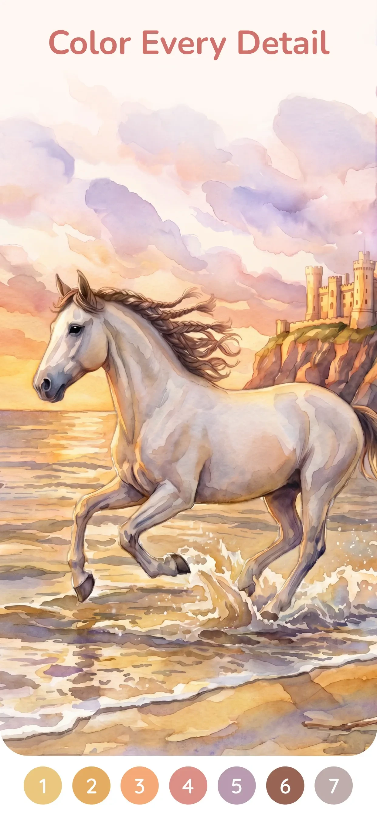 Happy Color® – Coloring Games app store screenshot 6 — Games (iOS)