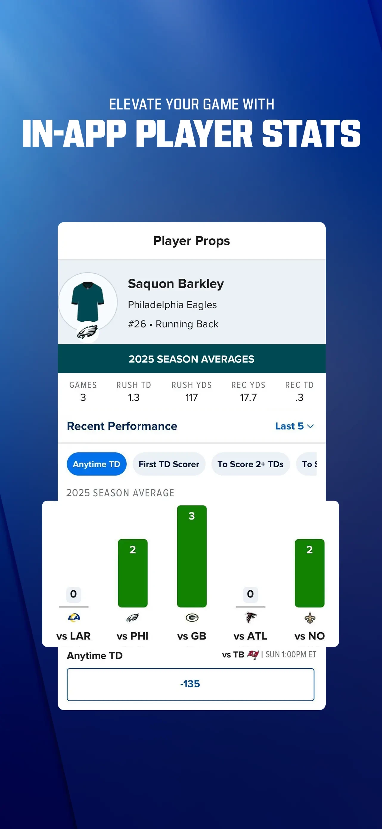 FanDuel Sportsbook & Casino app store screenshot 6 — Unknown (iOS)