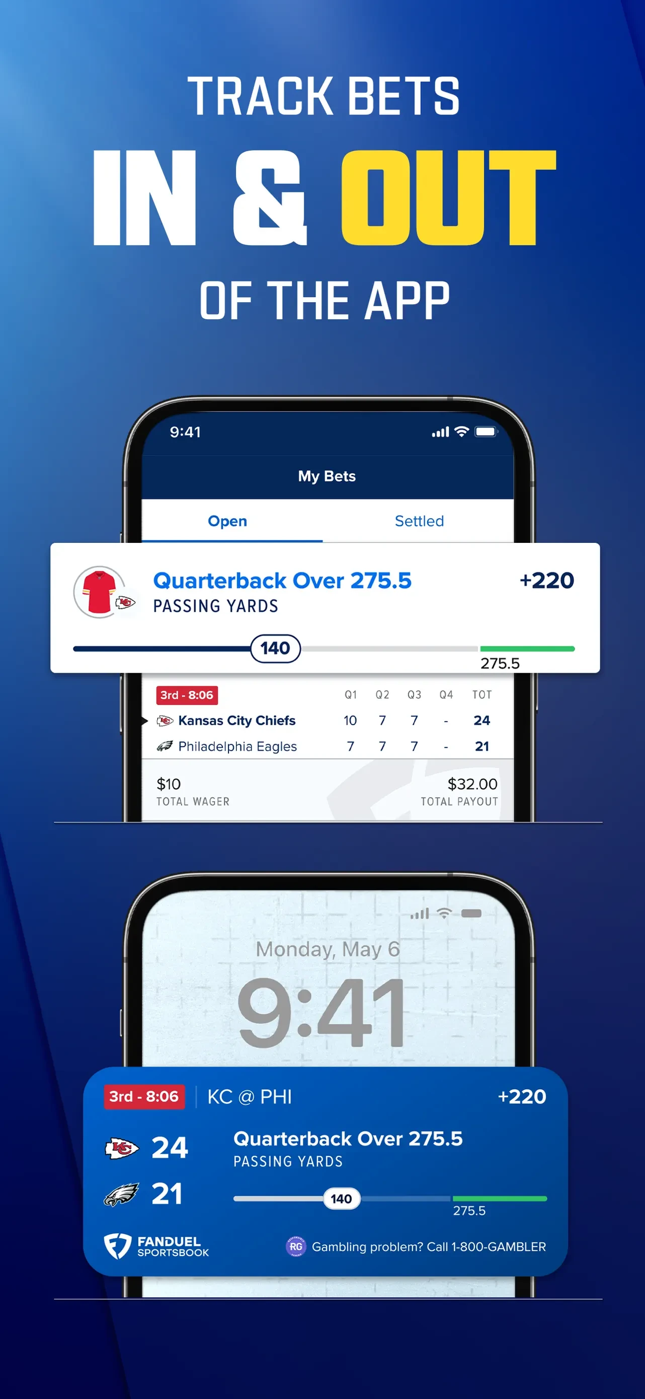 FanDuel Sportsbook & Casino app store screenshot 7 — Unknown (iOS)