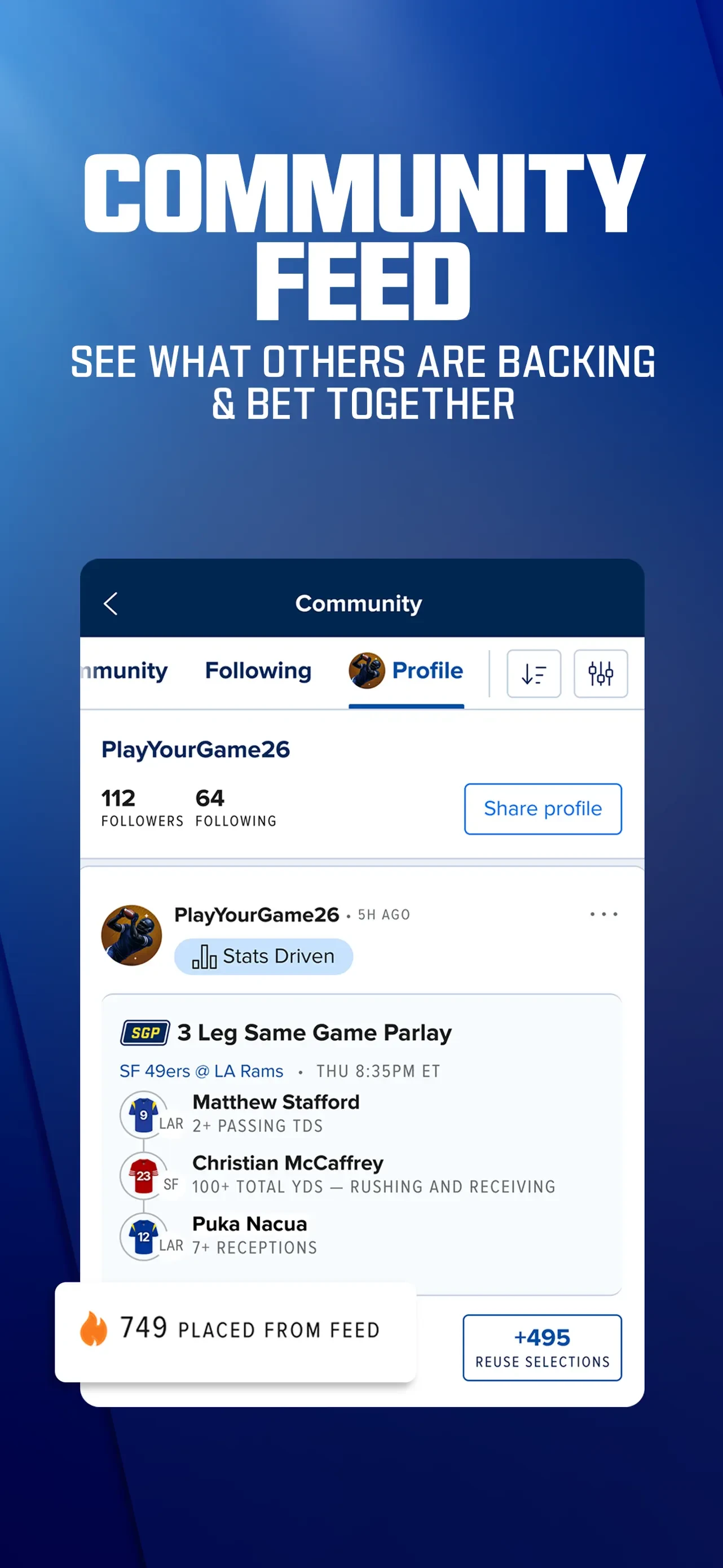 FanDuel Sportsbook & Casino app store screenshot 8 — Unknown (iOS)