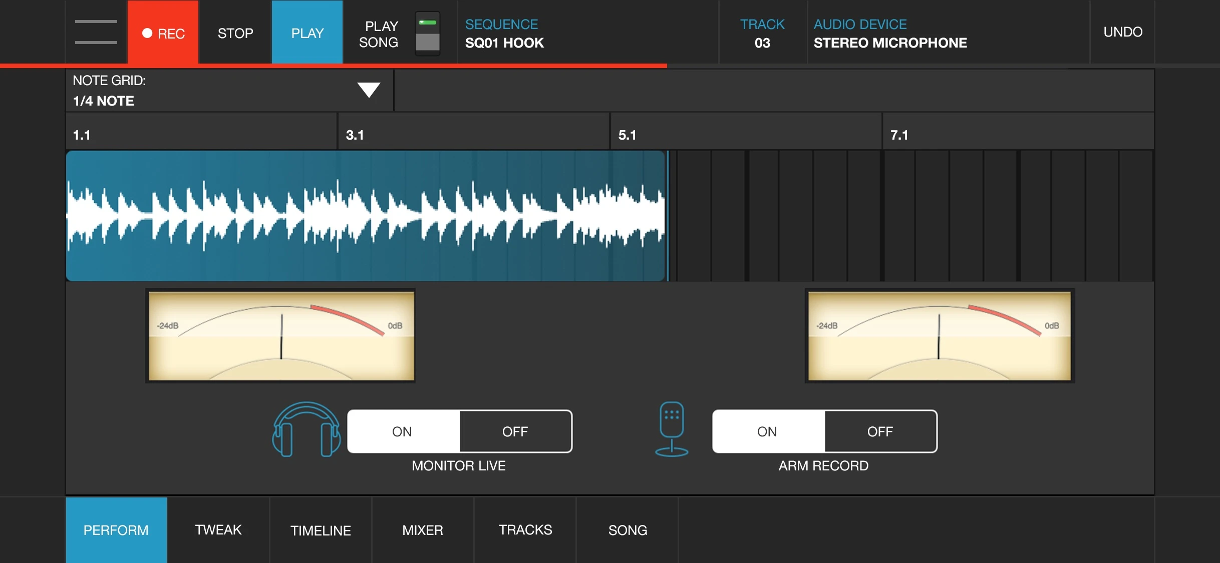 iMPC Pro 2 for iPhone app store screenshot 2 — Unknown (iOS)