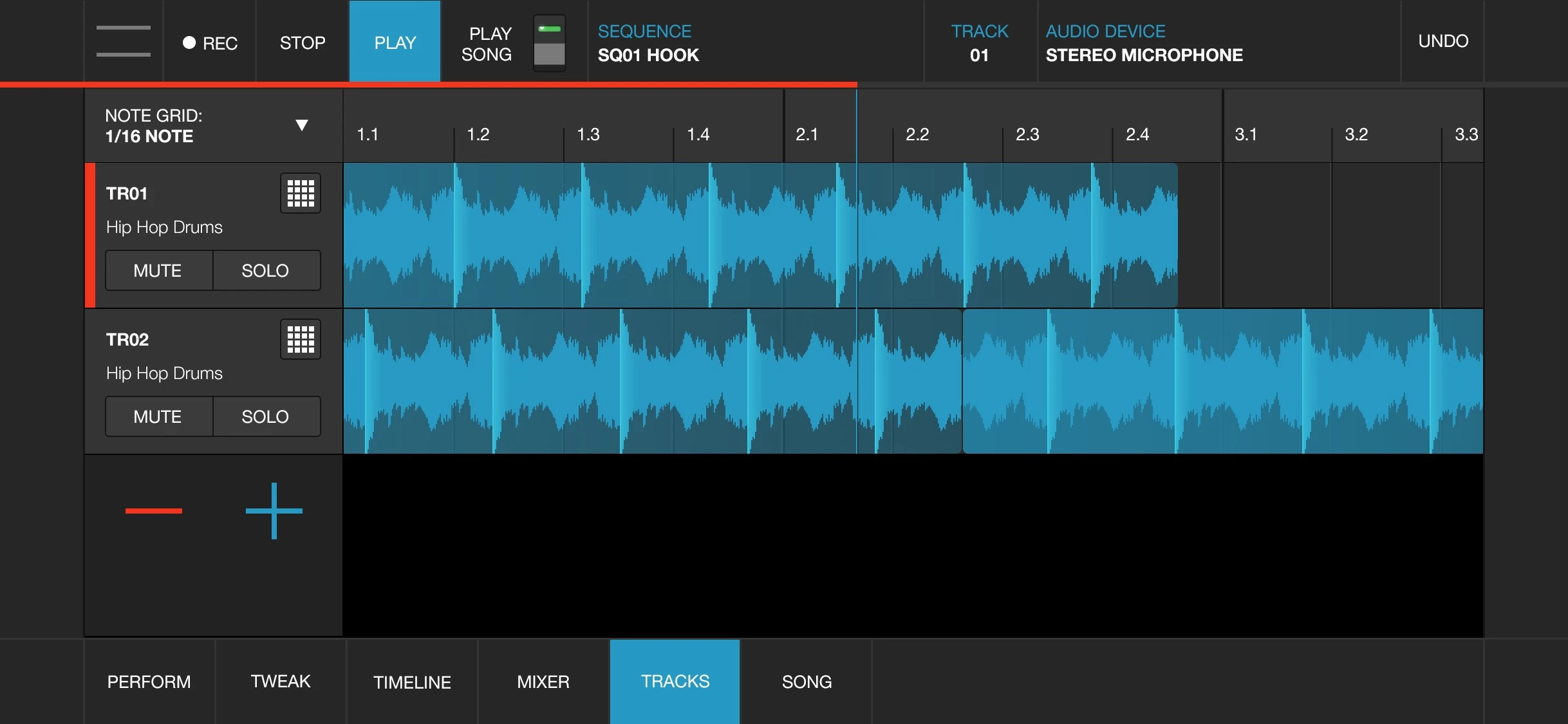 iMPC Pro 2 for iPhone app store screenshot 5 — Unknown (iOS)