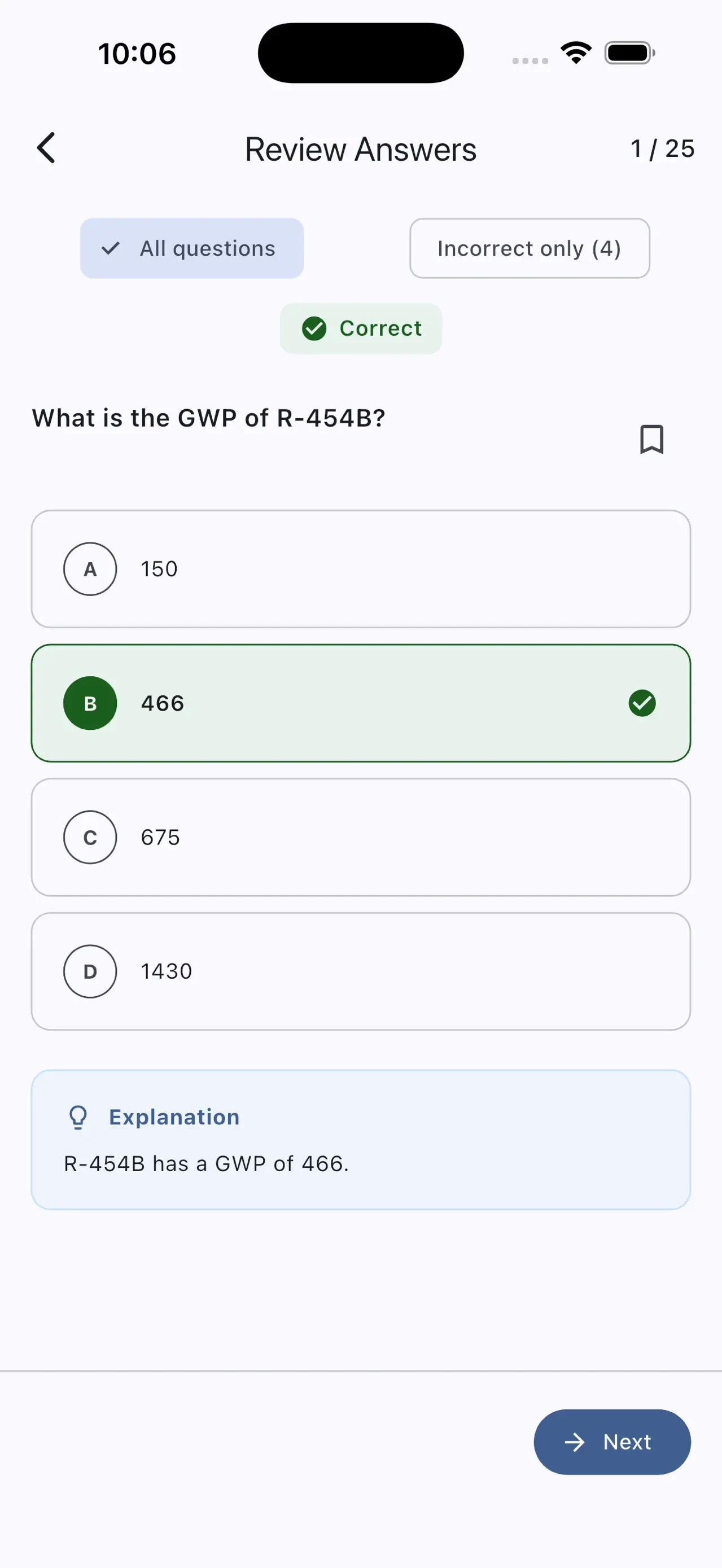 608 Practice app store screenshot 3 — Education (iOS)