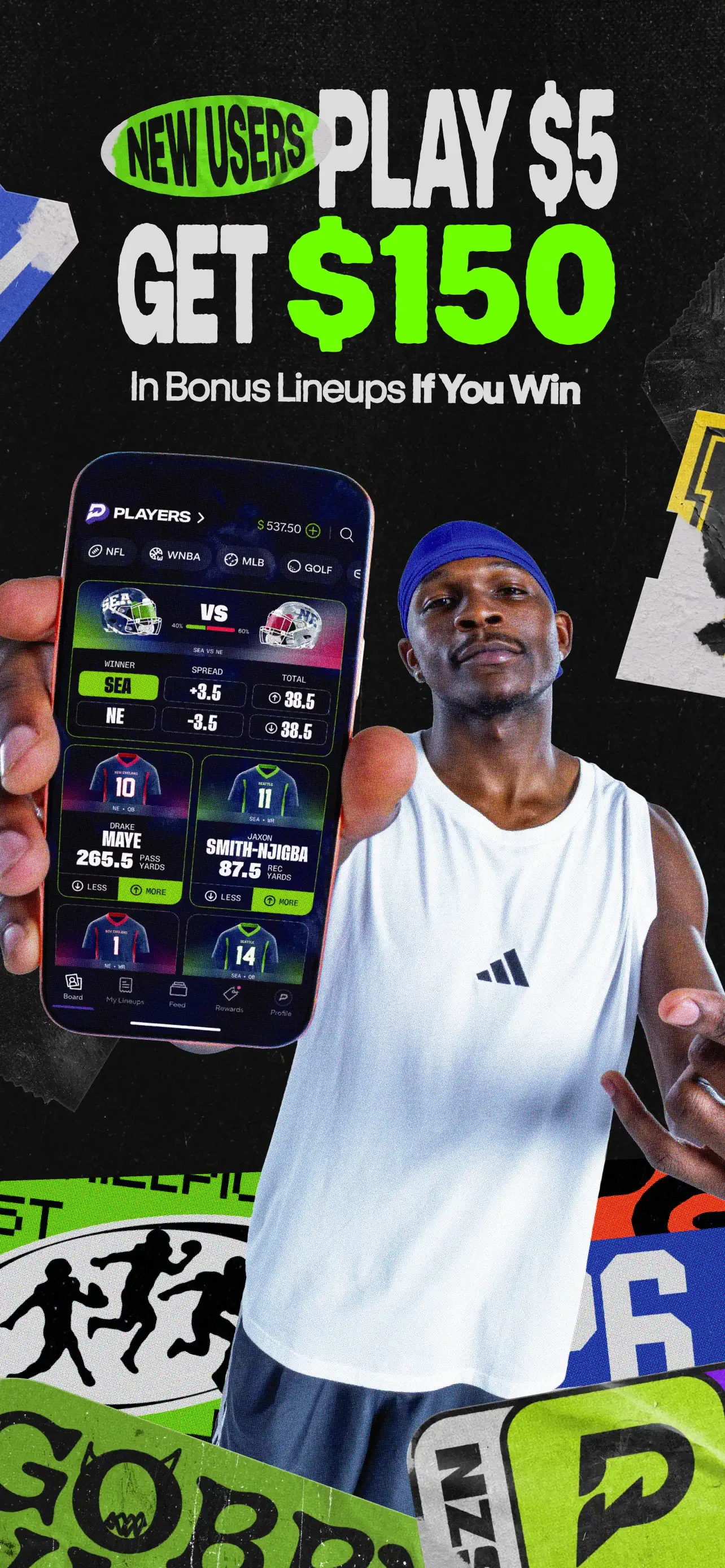 PrizePicks - Sports Picks app store screenshot 1 — Unknown (iOS)