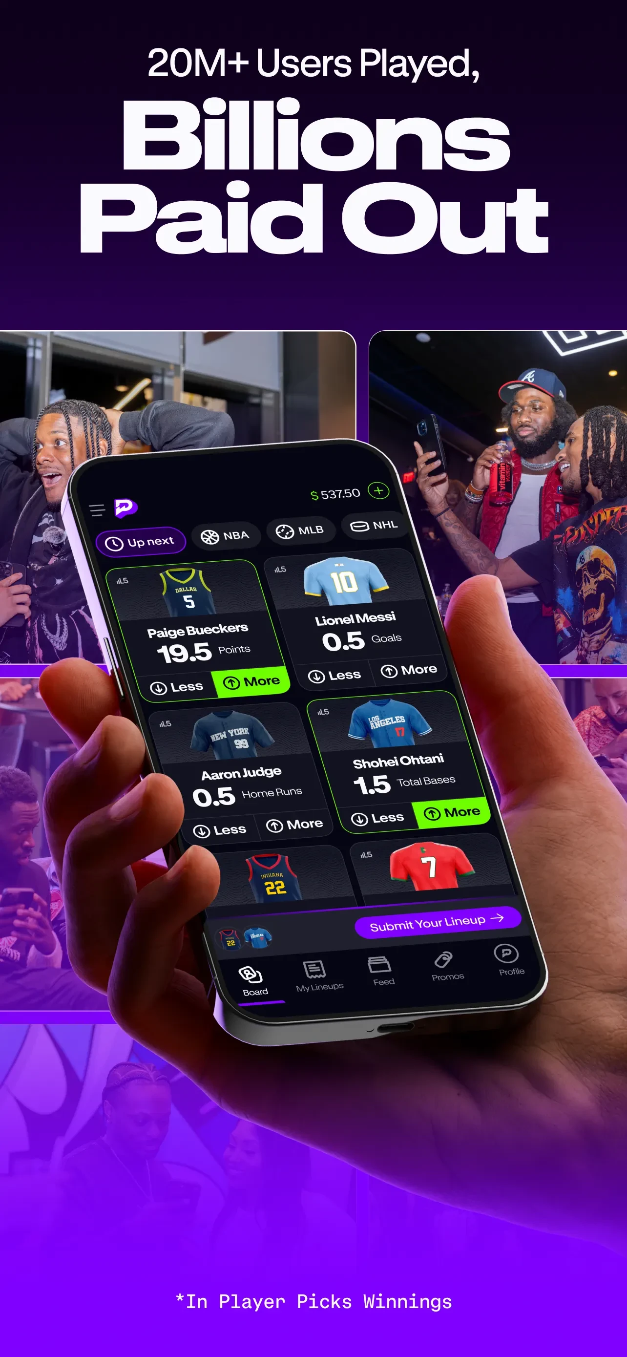 PrizePicks - Sports Picks app store screenshot 8 — Unknown (iOS)