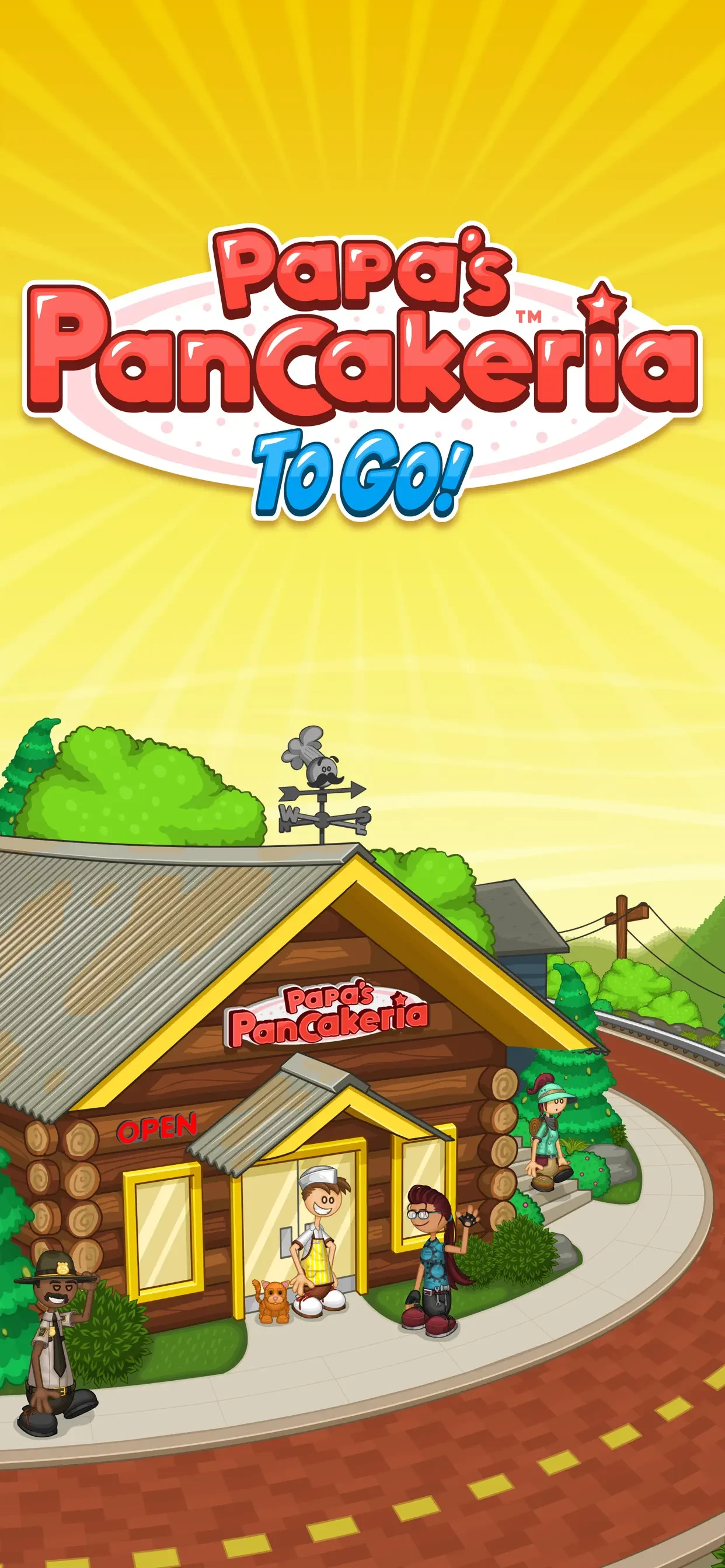 Papa's Pancakeria To Go! app store screenshot 1 — Games (iOS)