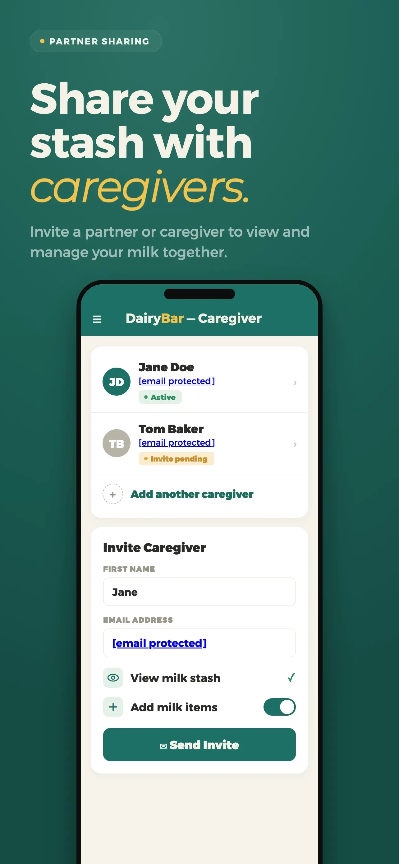 DairyBar app store screenshot 6 — Medical (iOS)