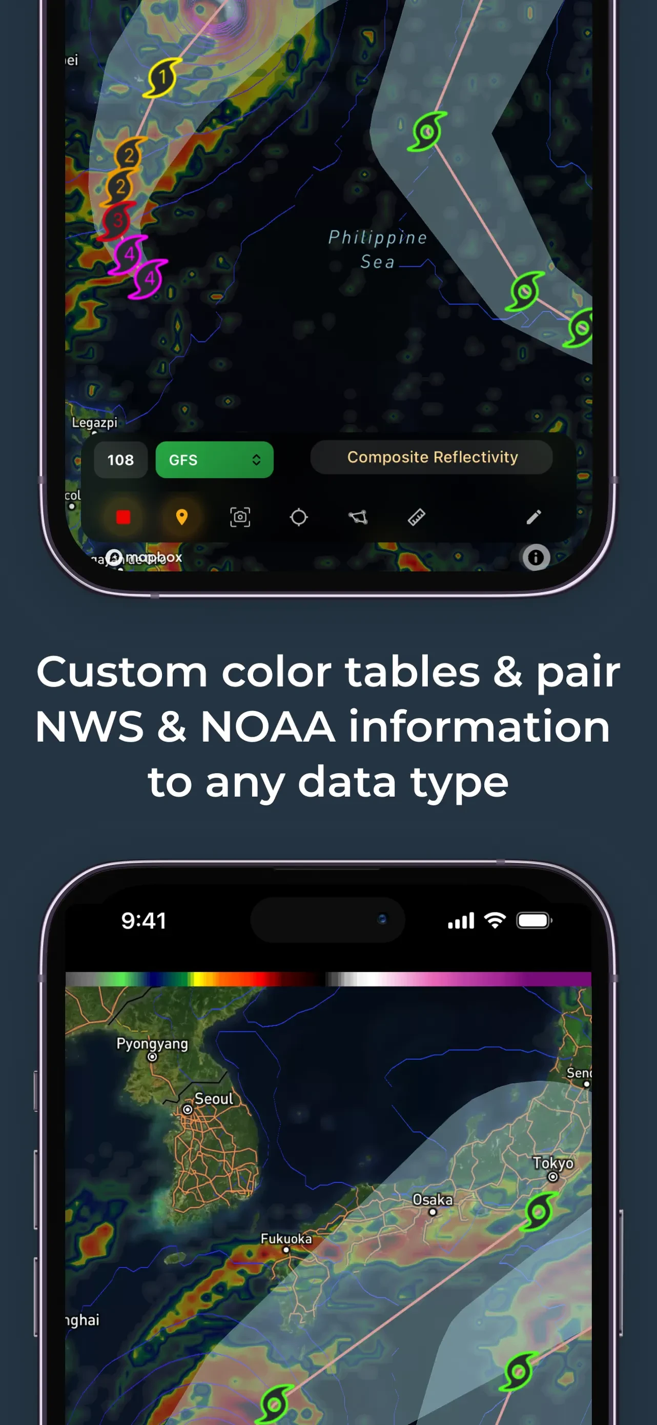 RadarOmega: Doppler Radar App app store screenshot 7 — Weather (iOS)