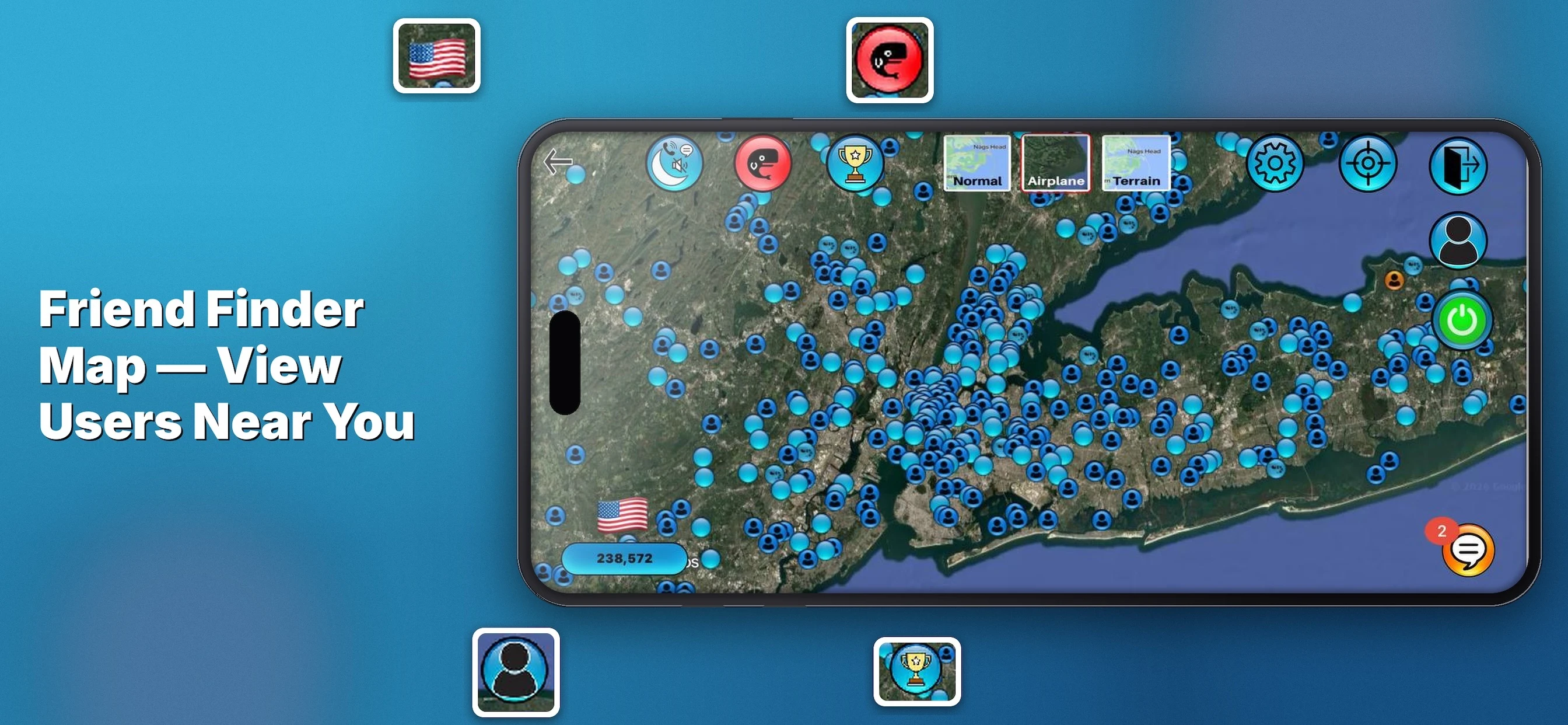 Flat Earth Sun, Moon & Zodiac app store screenshot 2 — Unknown (iOS)