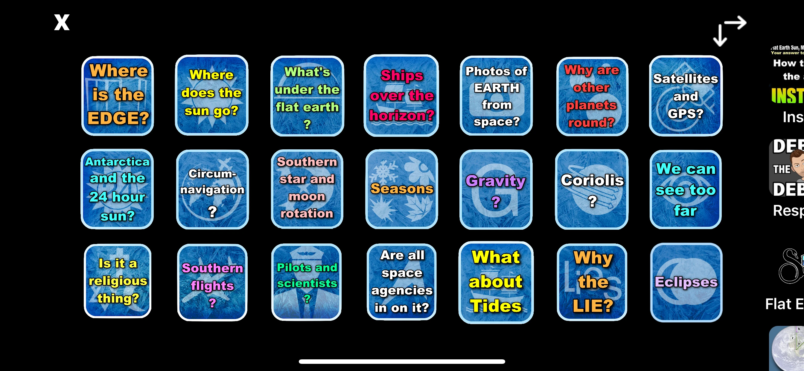 Flat Earth Sun, Moon & Zodiac app store screenshot 8 — Unknown (iOS)