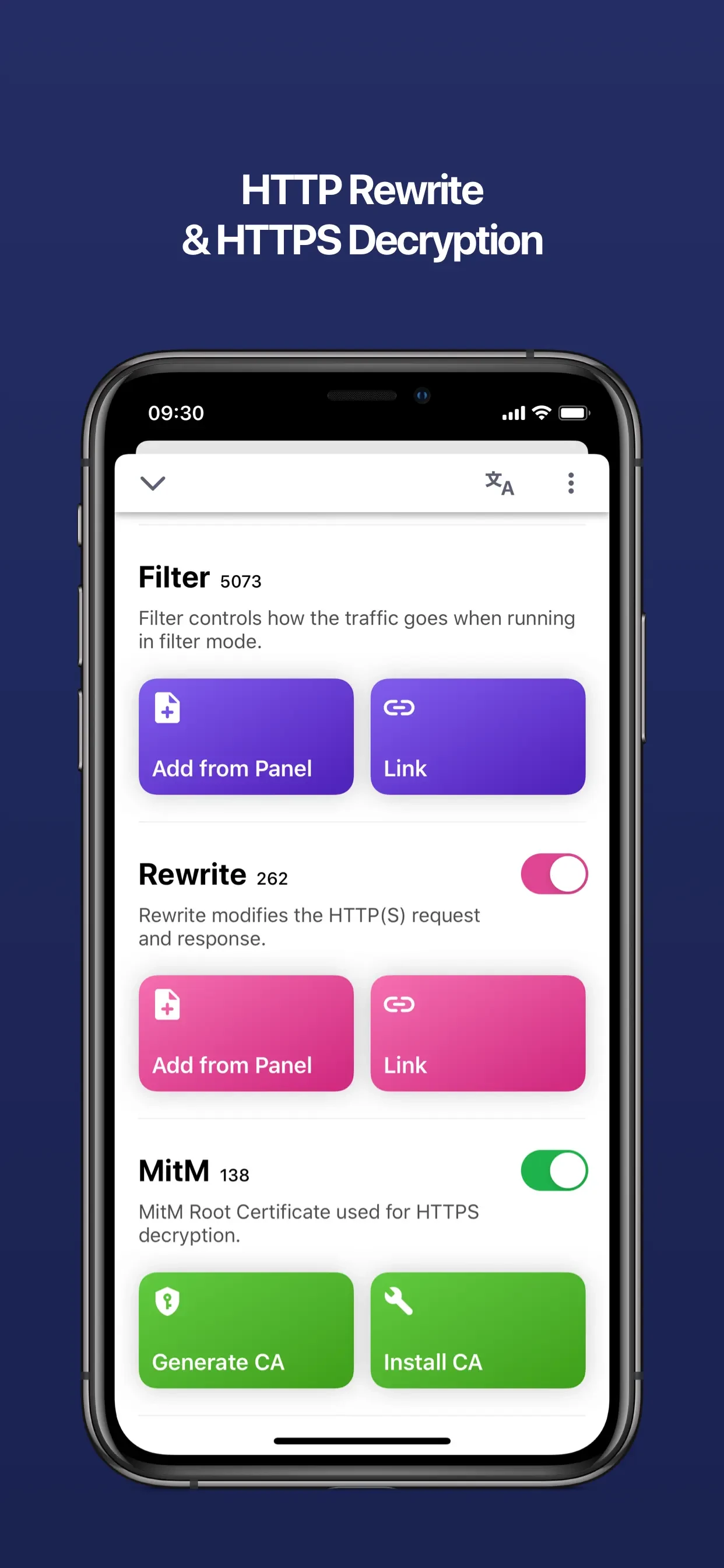 Quantumult X app store screenshot 1 — Utilities (iOS)