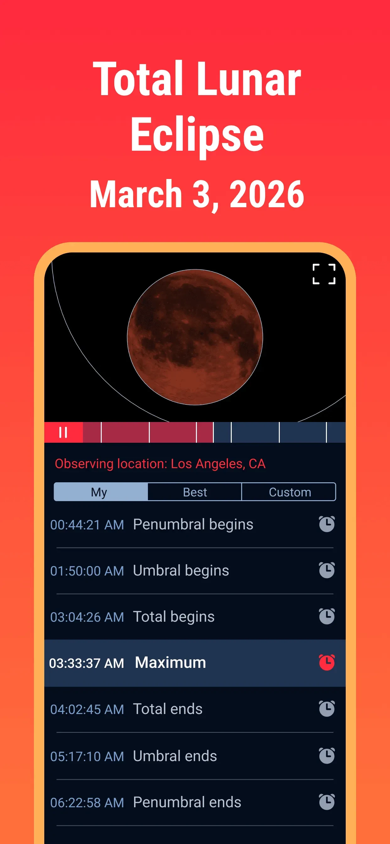 Eclipse Guide：March 2026 app store screenshot 2 — Reference (iOS)