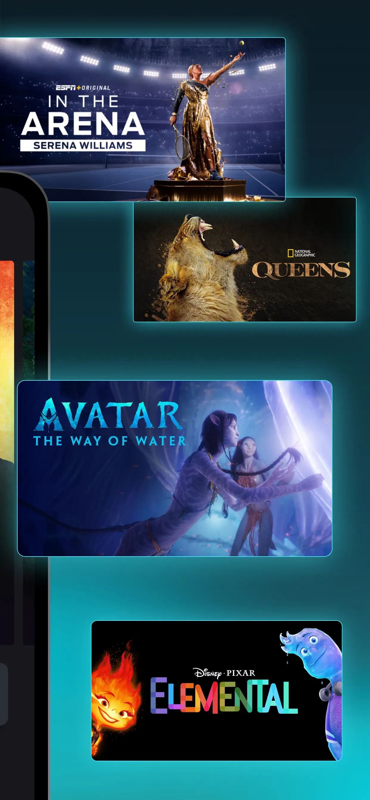 Disney+ app store screenshot 2 — Entertainment (iOS)