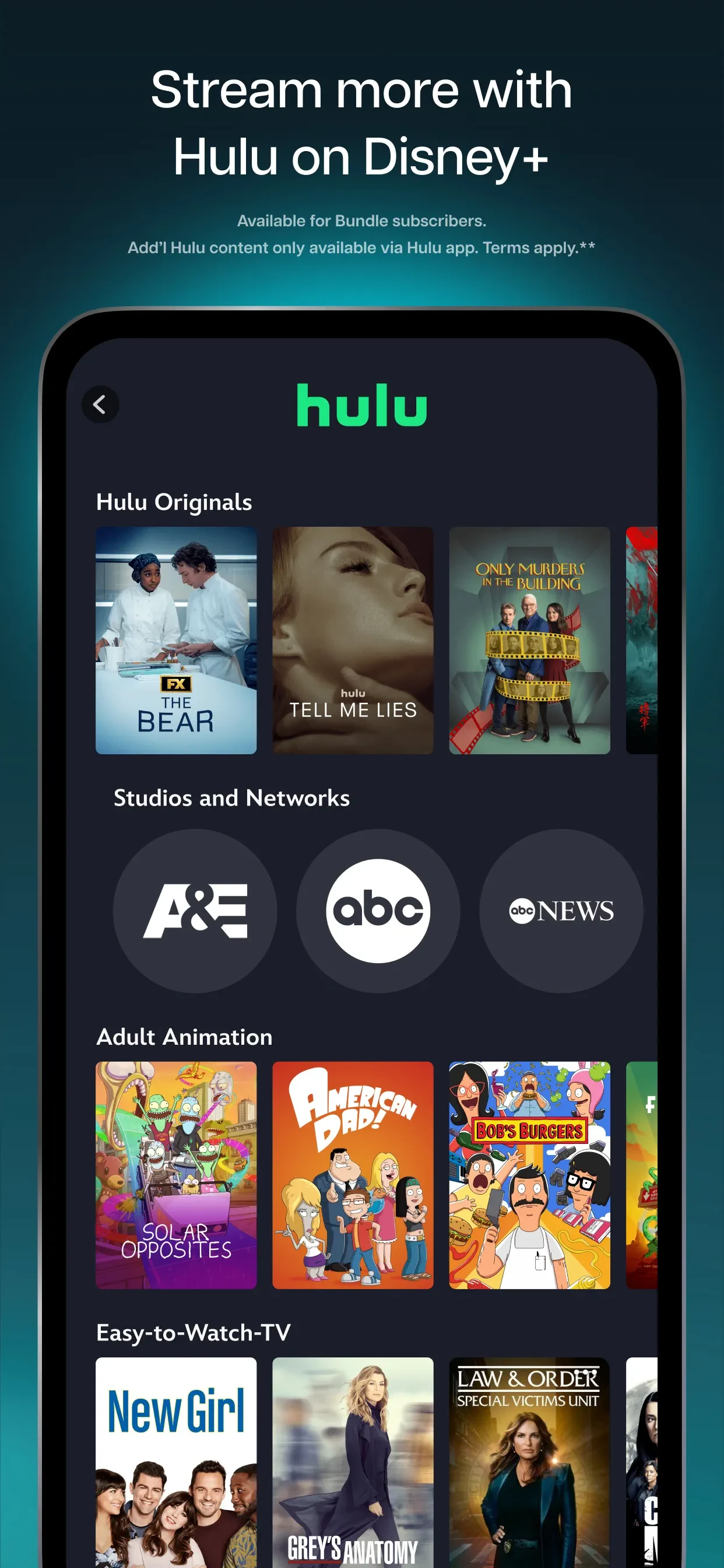 Disney+ app store screenshot 3 — Entertainment (iOS)