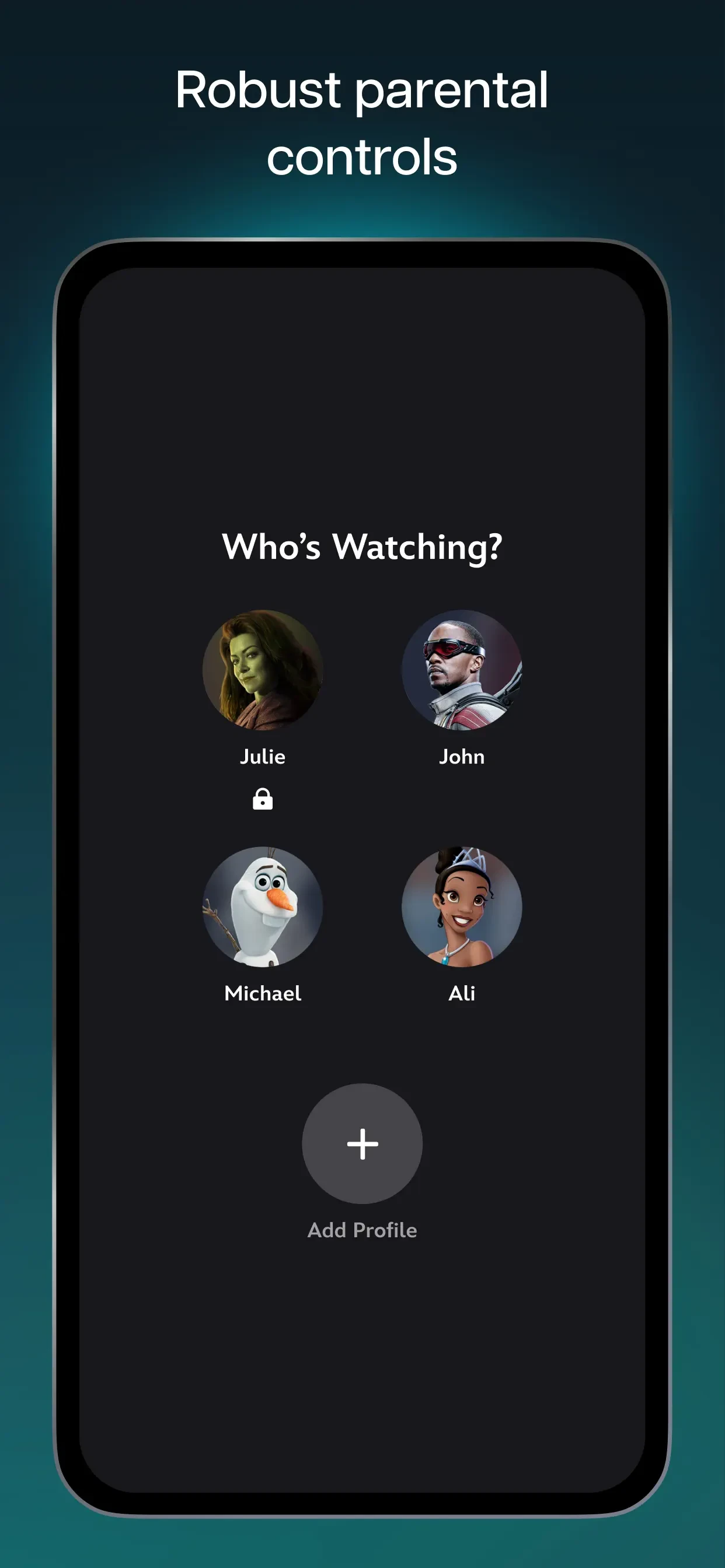 Disney+ app store screenshot 5 — Entertainment (iOS)