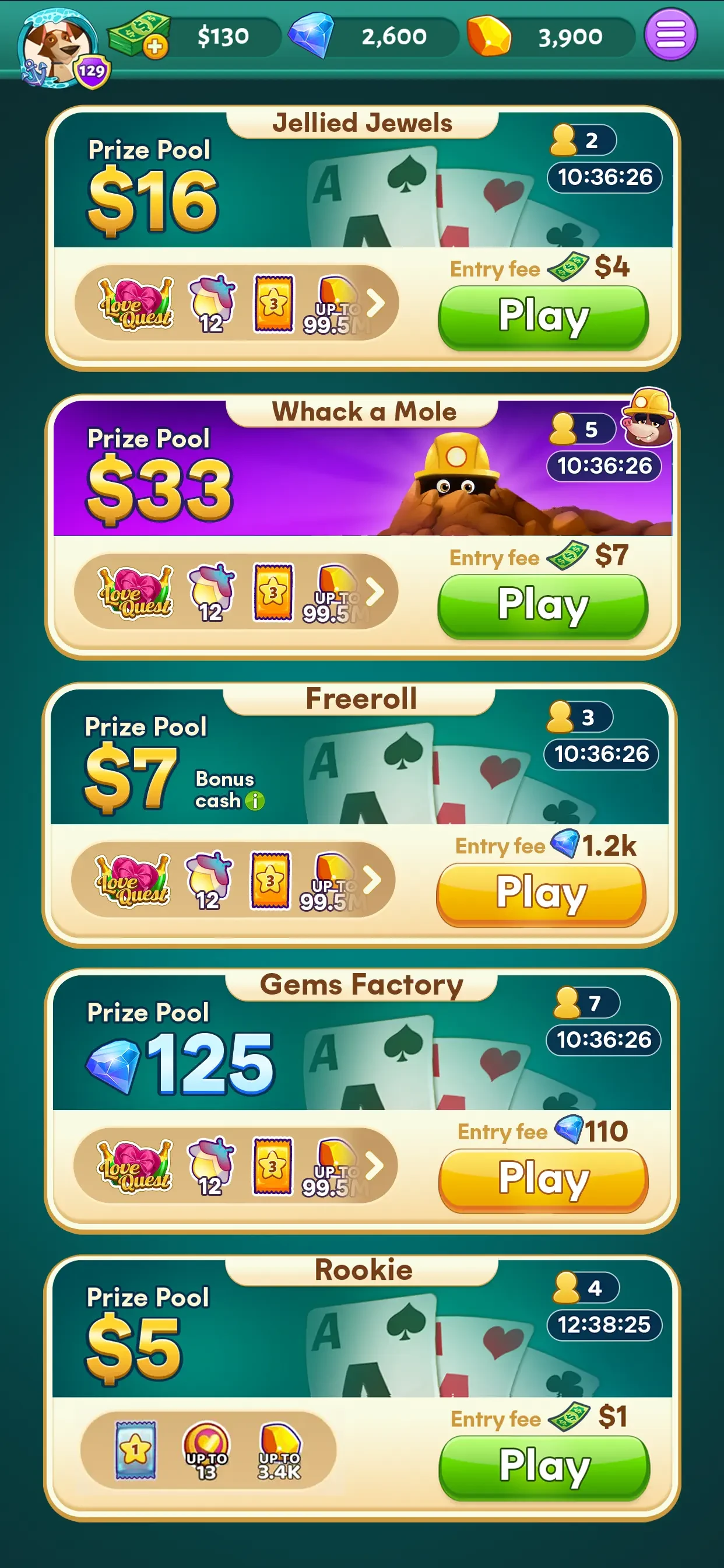 Solitaire Cash: Win Real Money app store screenshot 6 — Games (iOS)