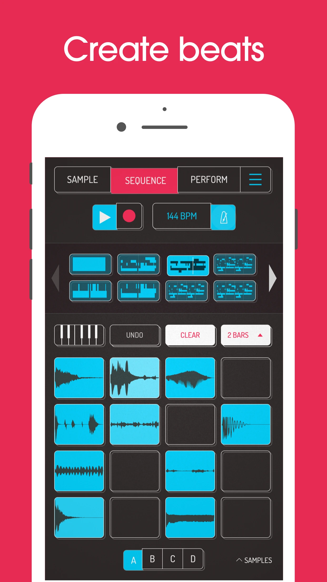 Koala Sampler app store screenshot 2 — Music (iOS)