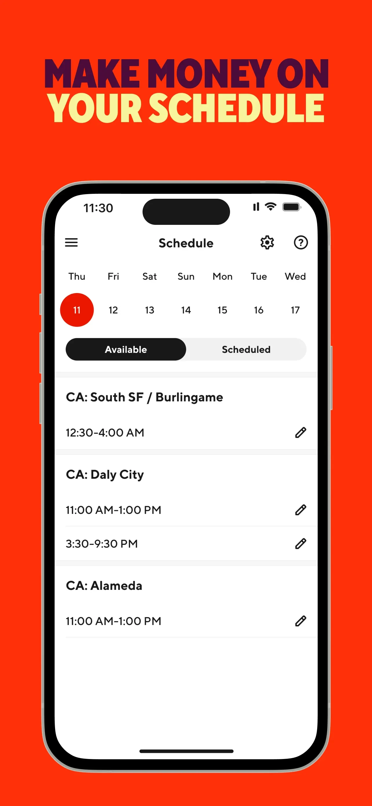 DoorDash - Dasher app store screenshot 3 — Business (iOS)
