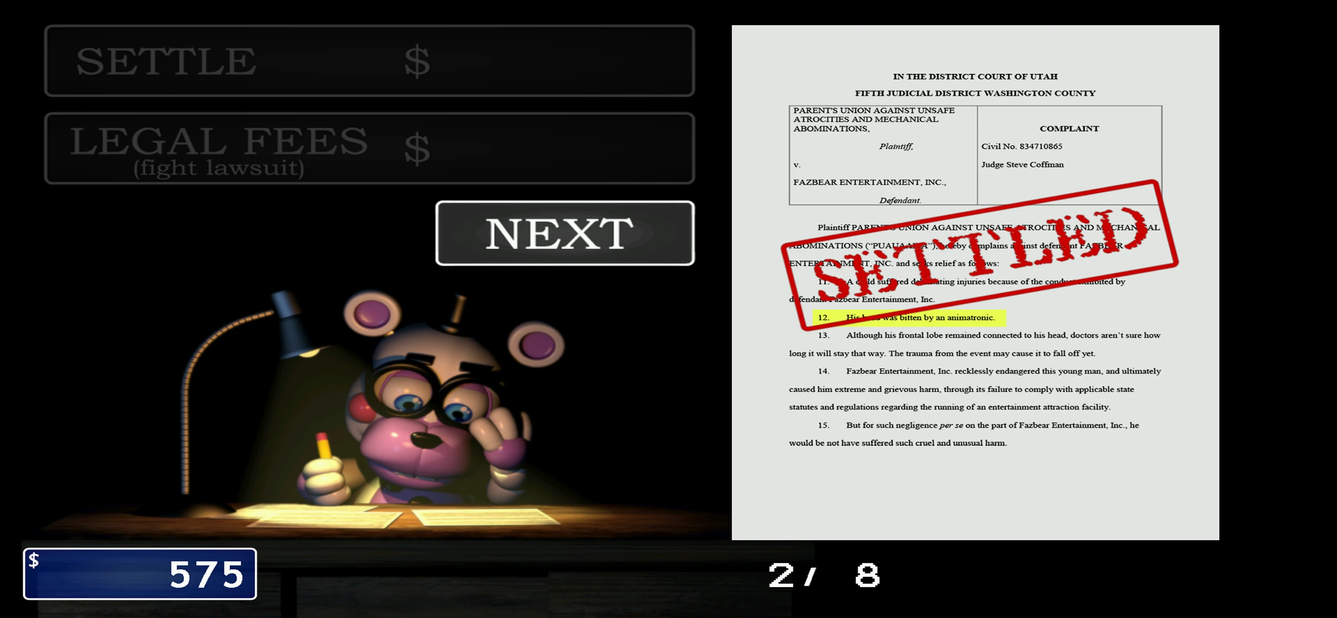 FNaF 6: Pizzeria Simulator app store screenshot 7 — Games (iOS)