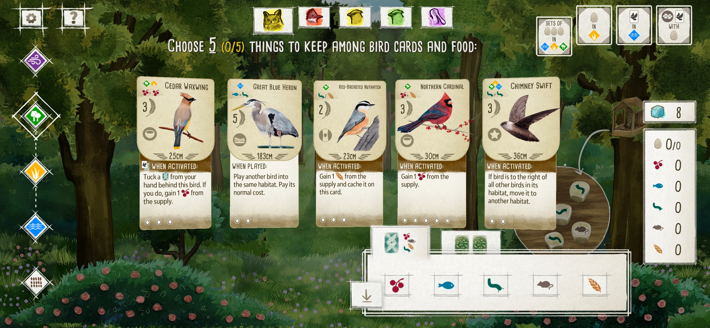 Wingspan: The Board Game app store screenshot 1 — Games (iOS)