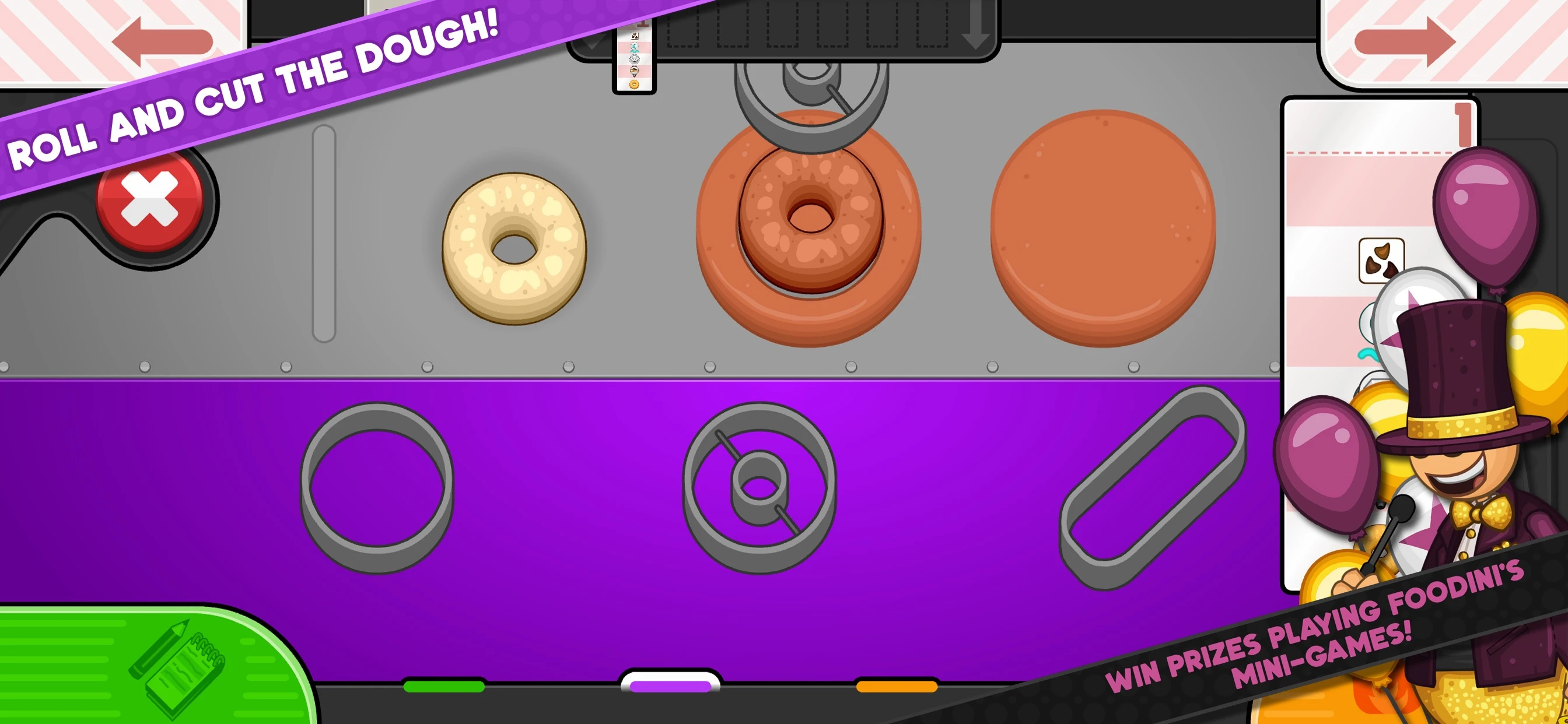 Papa's Donuteria To Go! app store screenshot 3 — Games (iOS)