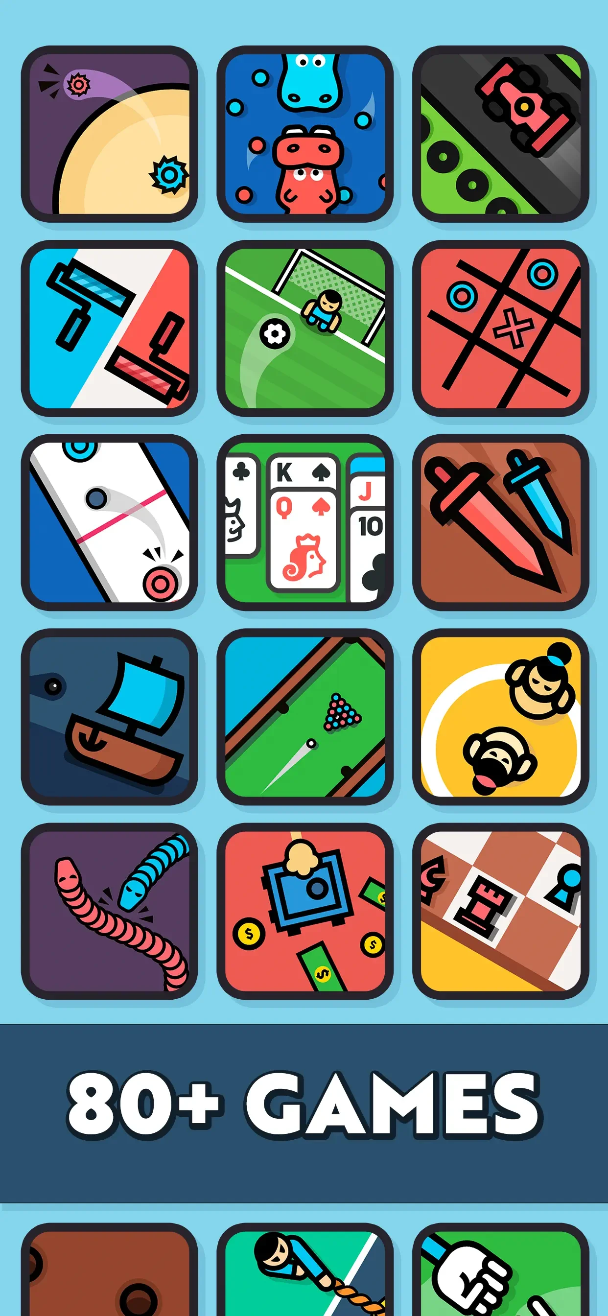 2 Player Games : Offline Games app store screenshot 1 — Games (iOS)