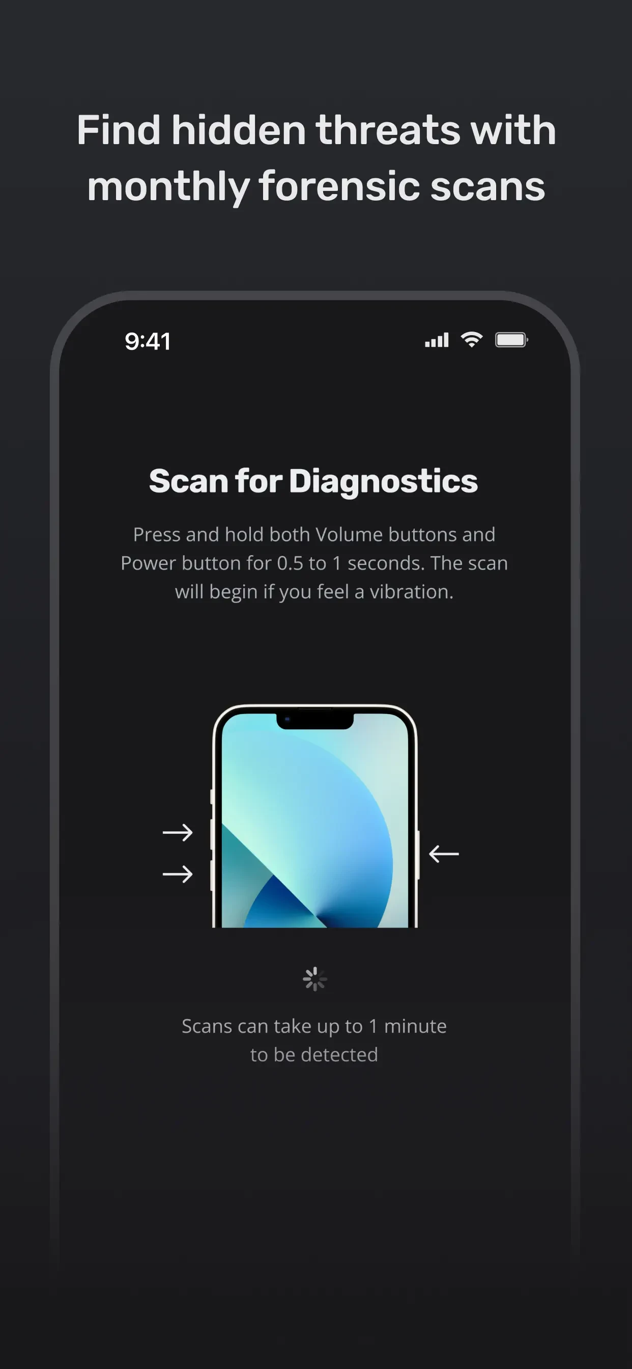 iVerify Basic app store screenshot 5 — Utilities (iOS)