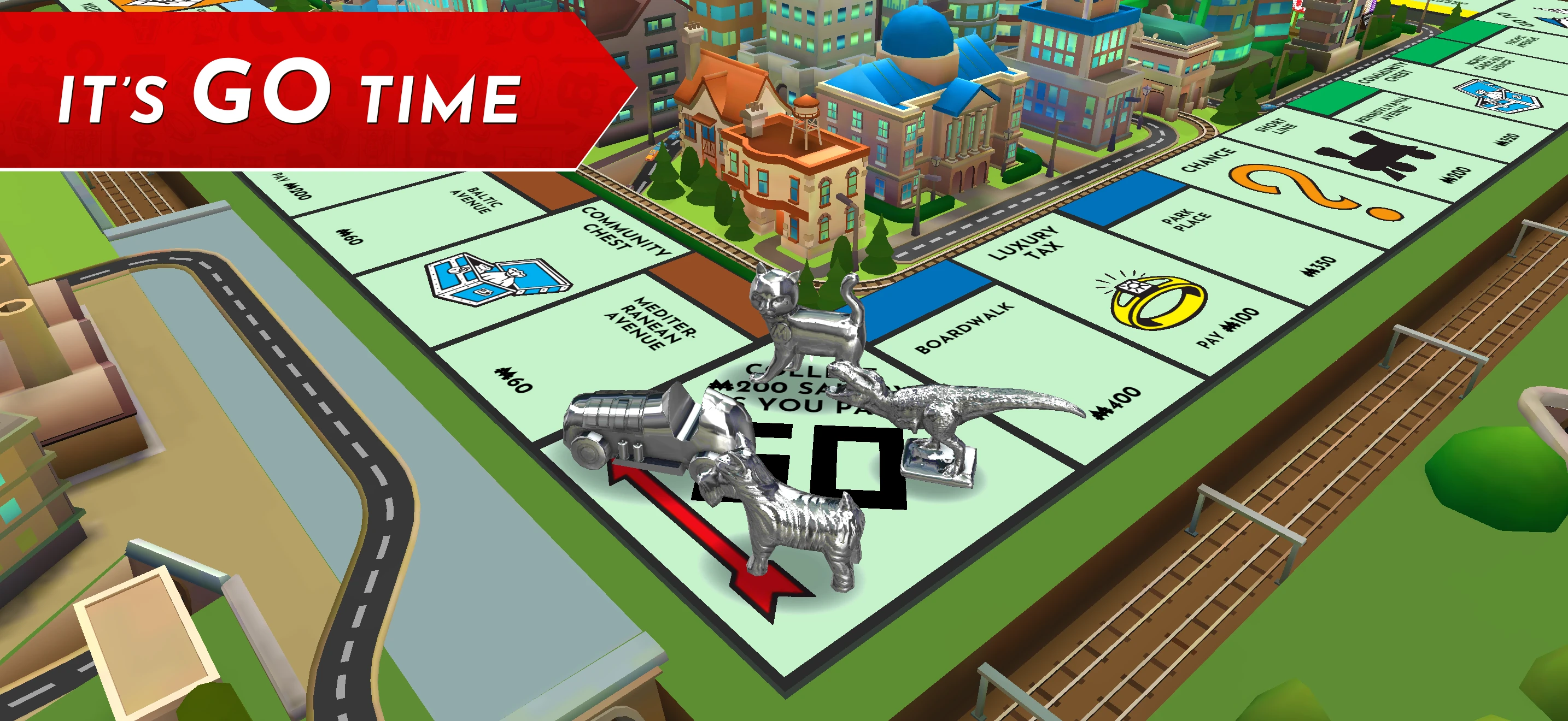 MONOPOLY: The Board Game app store screenshot 1 — Games (iOS)