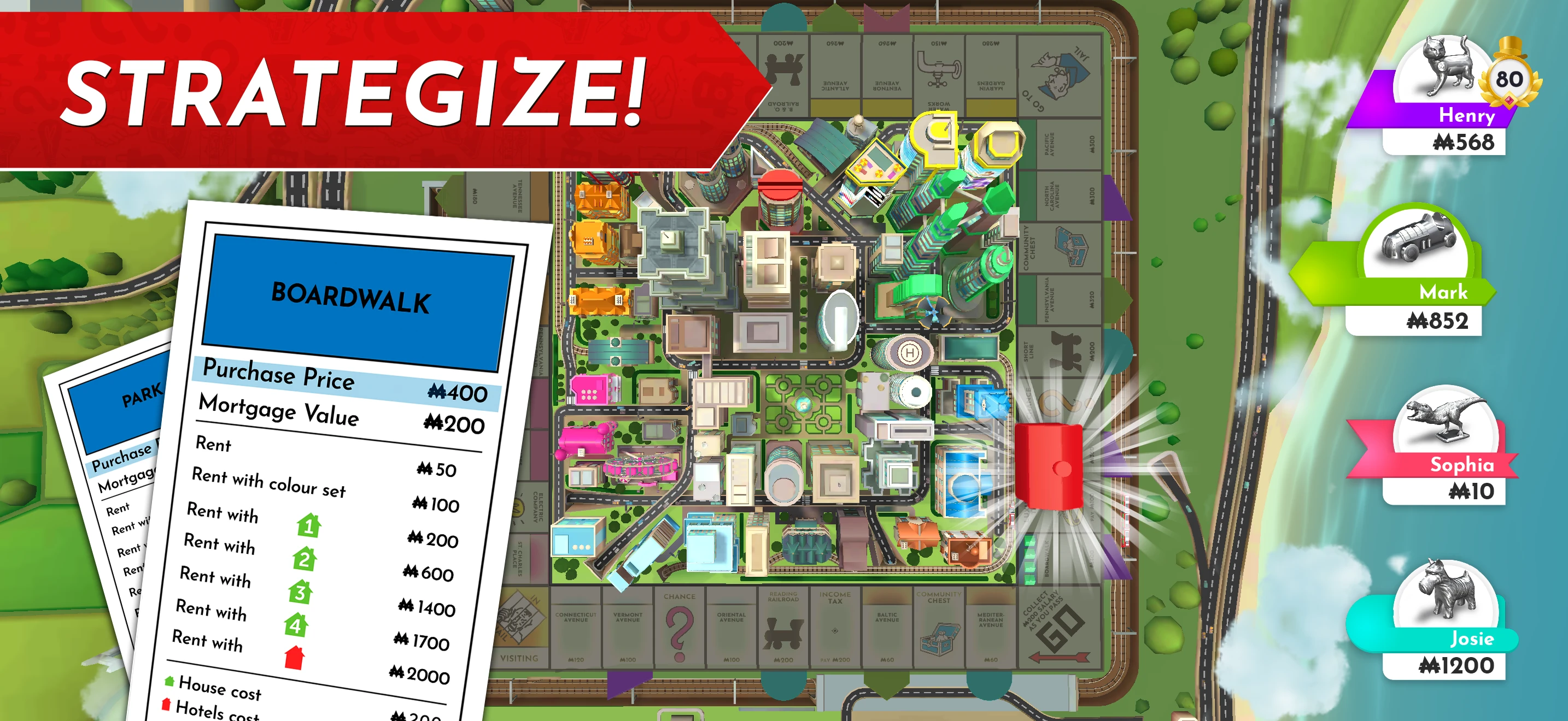 MONOPOLY: The Board Game app store screenshot 3 — Games (iOS)