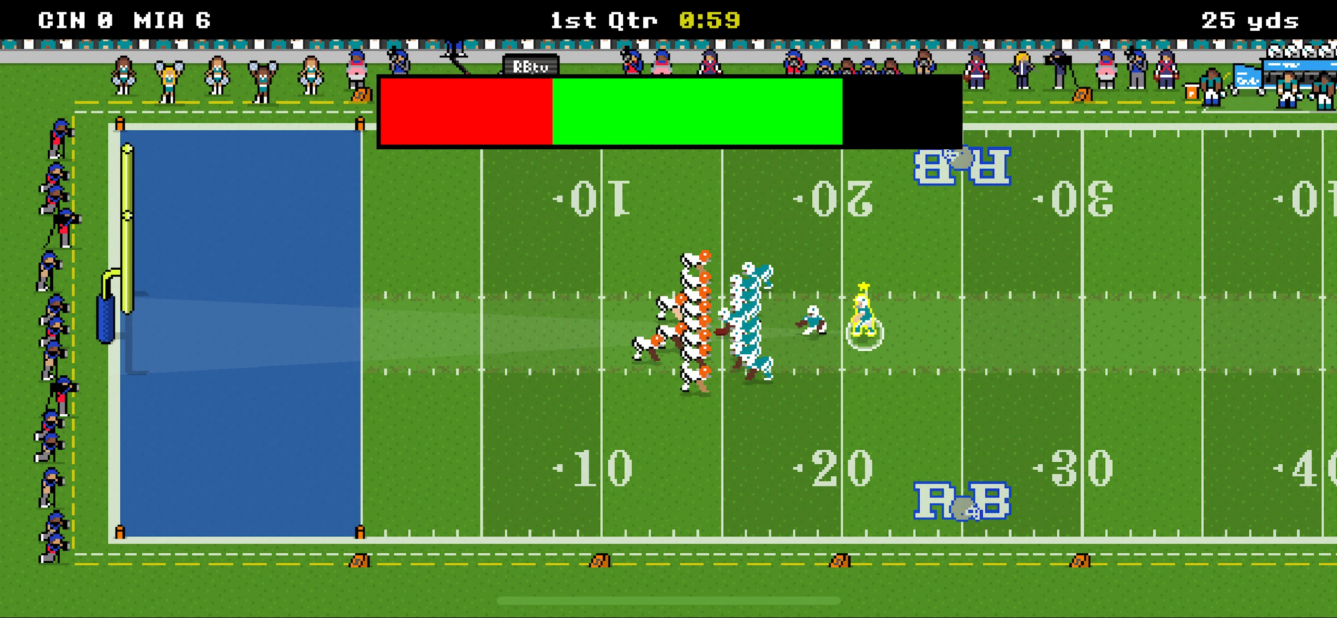 Retro Bowl app store screenshot 3 — Games (iOS)