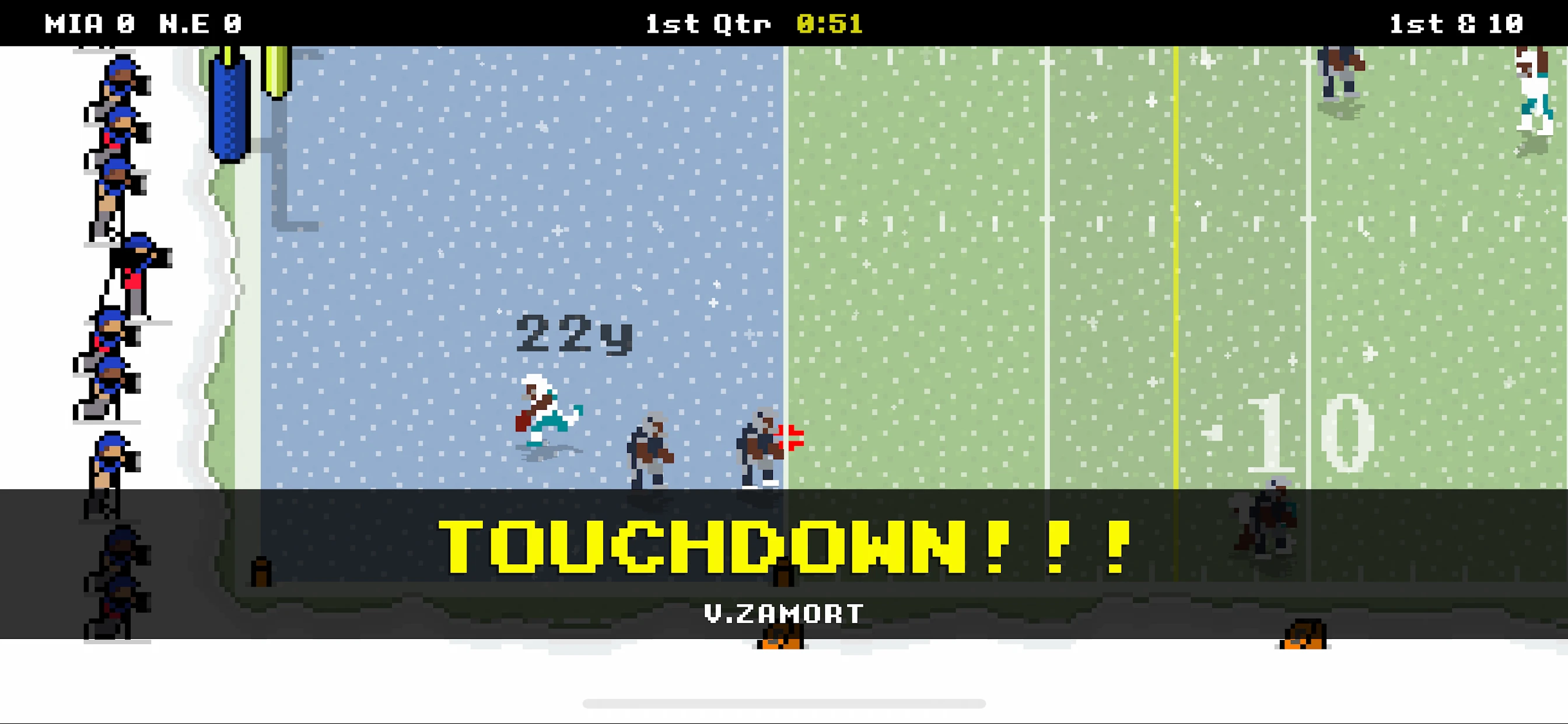 Retro Bowl app store screenshot 5 — Games (iOS)