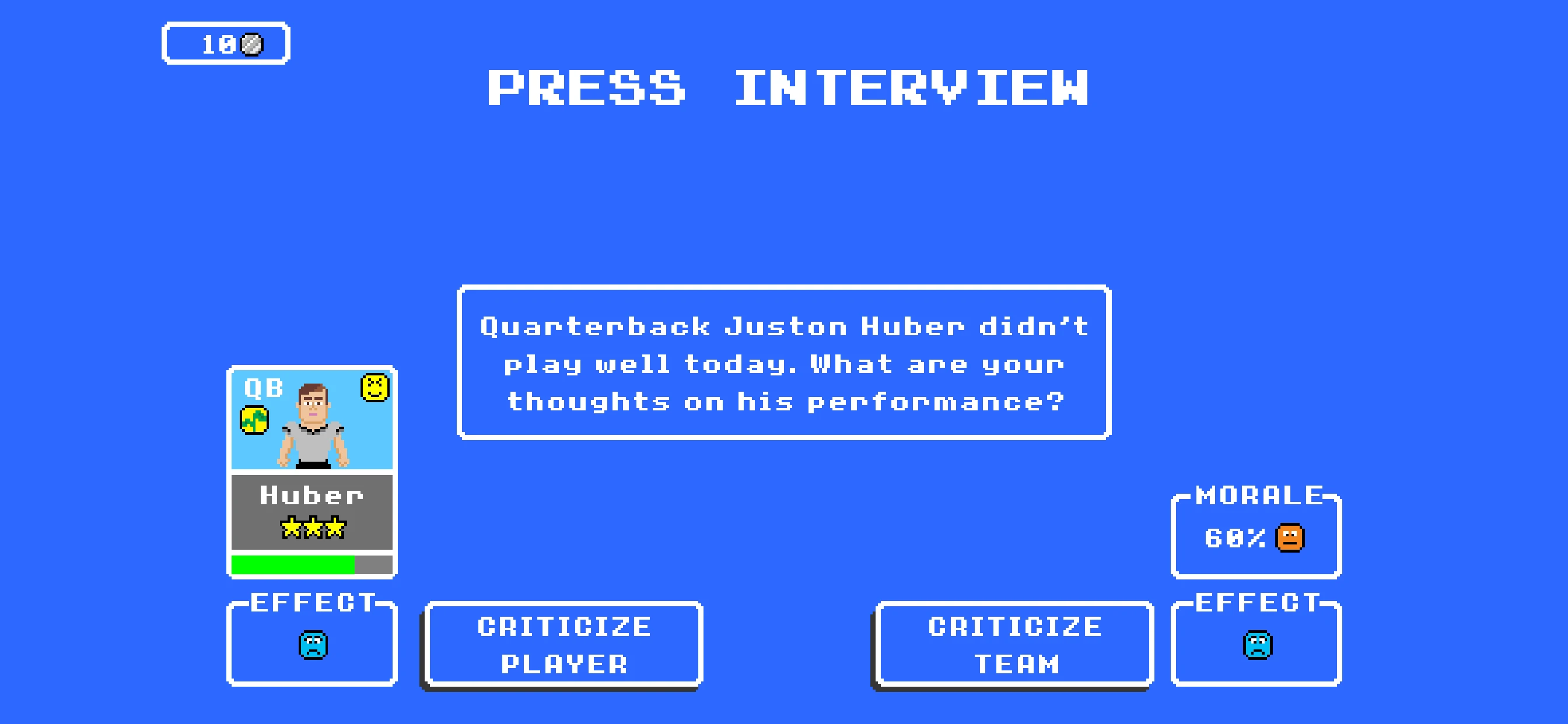 Retro Bowl app store screenshot 6 — Games (iOS)